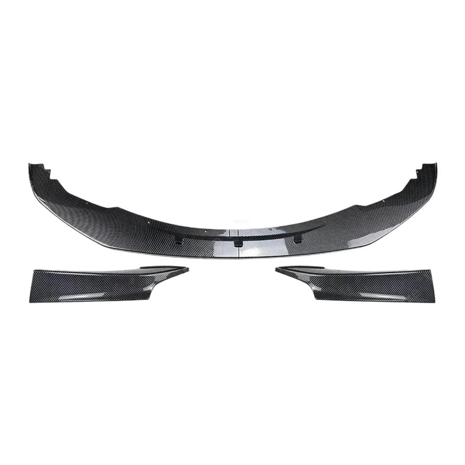 Frontspoiler Frontspoilerlippe Für 1er F20 F21 Sport M135i 2012-2015 Pre-Facelift Diffusorschutz Body Kit Tuning Spoiler(1 Set Carbon Look) von GOINTDJD