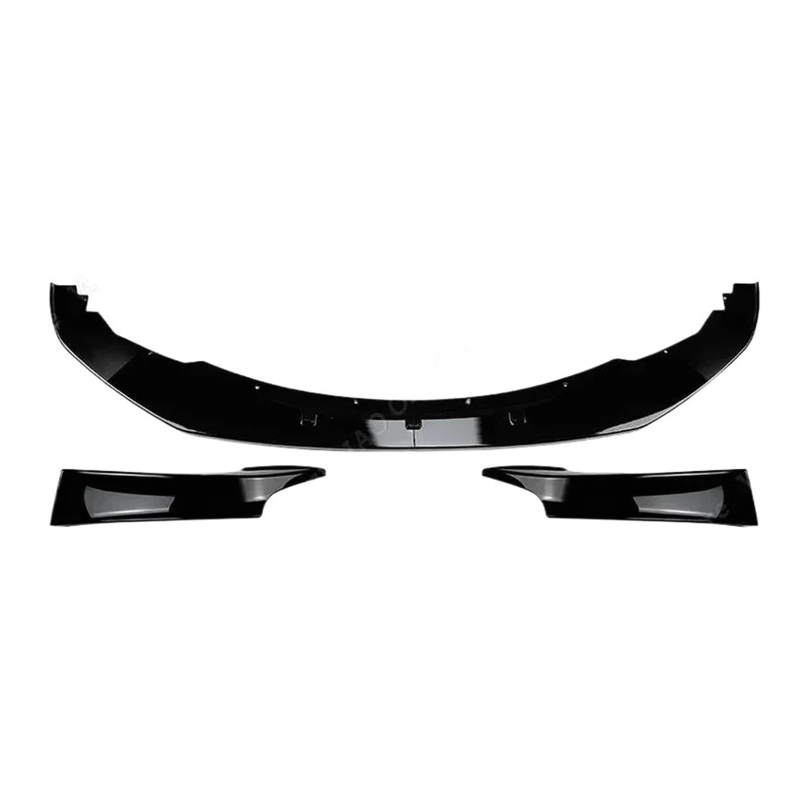 Frontspoiler Frontspoilerlippe Für 1er F20 F21 Sport M135i 2012-2015 Pre-Facelift Diffusorschutz Body Kit Tuning Spoiler(1 Set Gloss Black) von GOINTDJD