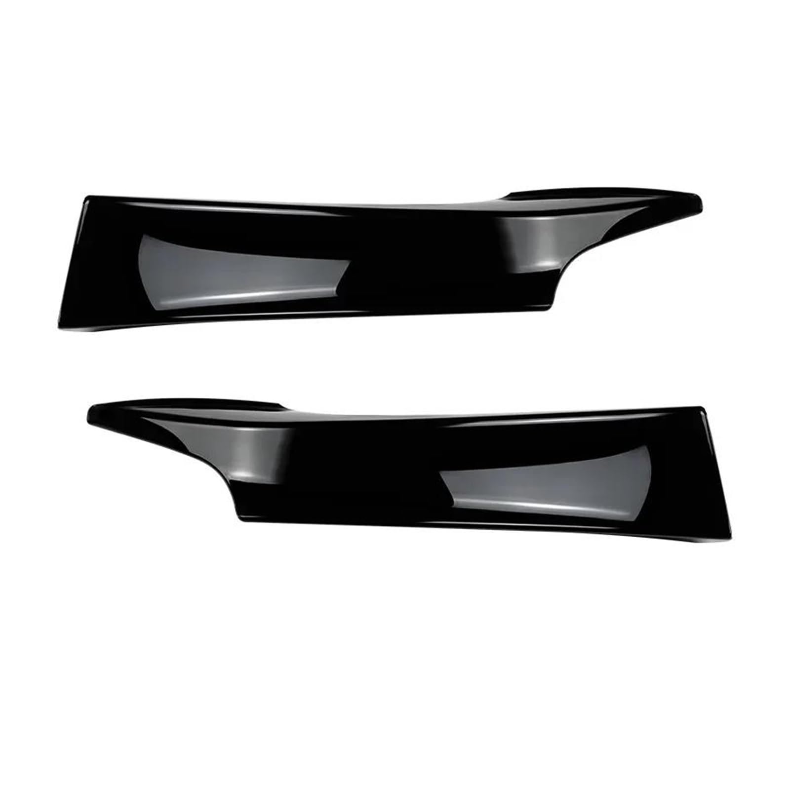 Frontspoiler Frontspoilerlippe Splitter Nebelscheinwerfer Kühlergrillverkleidung Für F20 F21 1er 120d 120i M135i Für Pack 2011-2015 Für Pre-LCI Bodykit Spoiler(Gloss Black B) von GOINTDJD