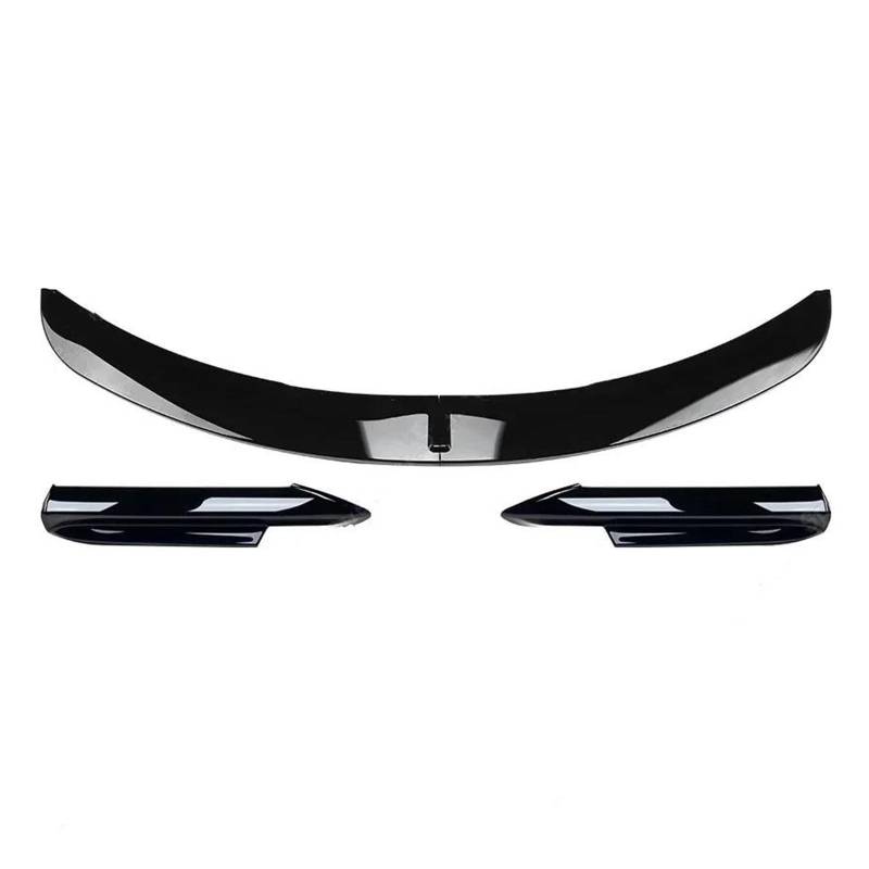 Frontspoiler Frontstoßstangenlippe Bodykit Spoilersplitter Stoßstangen-Canard-Lippensplitter, Autozubehör Für 3er-Serie E90 E91 Tech 2005-2008 Spoiler(One Set Gloss Black) von GOINTDJD