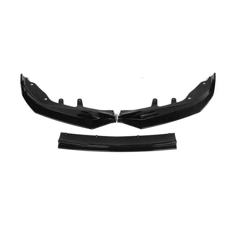 Frontspoiler Frontstoßstangensplitter Lippendiffusor Spoiler Stoßstangenabweiser Abdeckung Schutz Karosserie-Kits Individuell Für 4er G22 G23 2020+ Spoiler(Gloss Black) von GOINTDJD