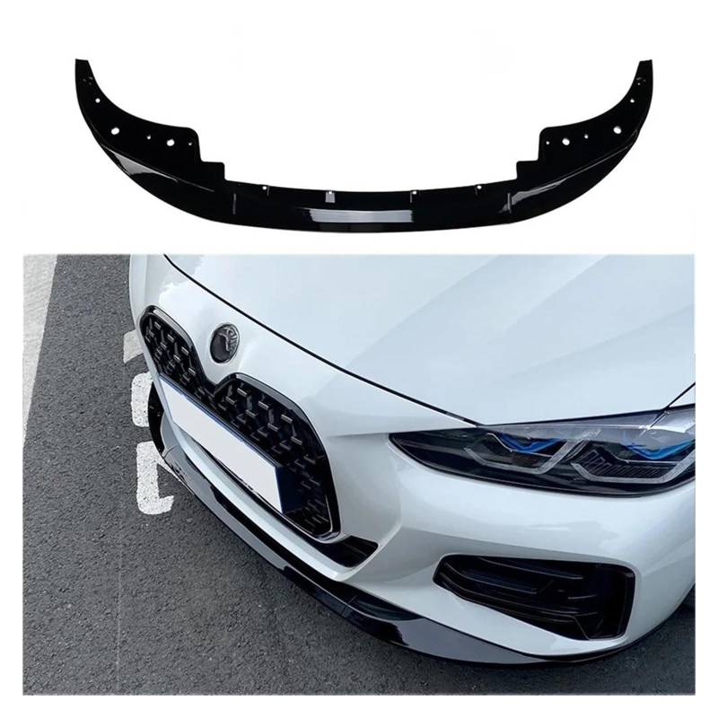 Frontspoiler Für 4 Serie G24 G26 420i 430i I4 M50 Sport Gran Coupe 4 Türen G22 G23 M440i 2020-2024 Front Stoßstange Splitter Lip Diffusor Spoiler(B Gloss Black) von GOINTDJD