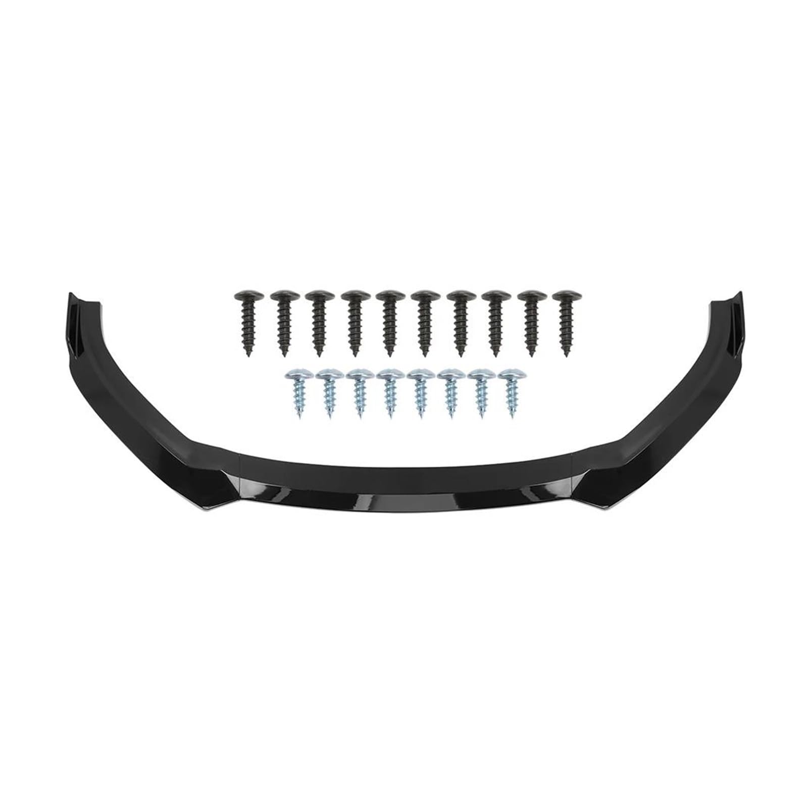 Frontspoiler Für A3 S3 2016 2017 2018 2019 Front Lip Splitter Diffusor Körper Kit Spoiler Stoßstange Wache Schutz Spoiler(Glossy Black) von GOINTDJD