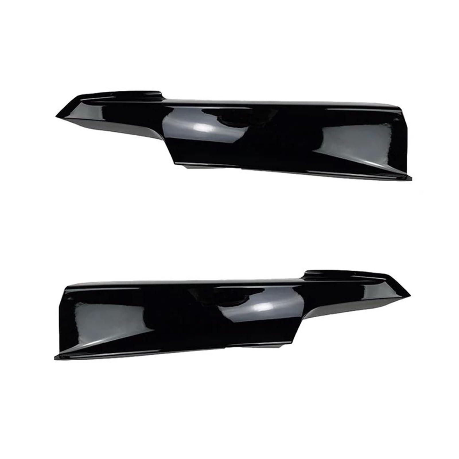 Frontspoiler Für F30 F31 F35 320i 328i 330i 335i 340i 316d Sport 2012-2019 Front Stoßstange Splitter Trim Kit Nebel Licht Lampe Abdeckung Canards Spoiler(Gloss Black) von GOINTDJD