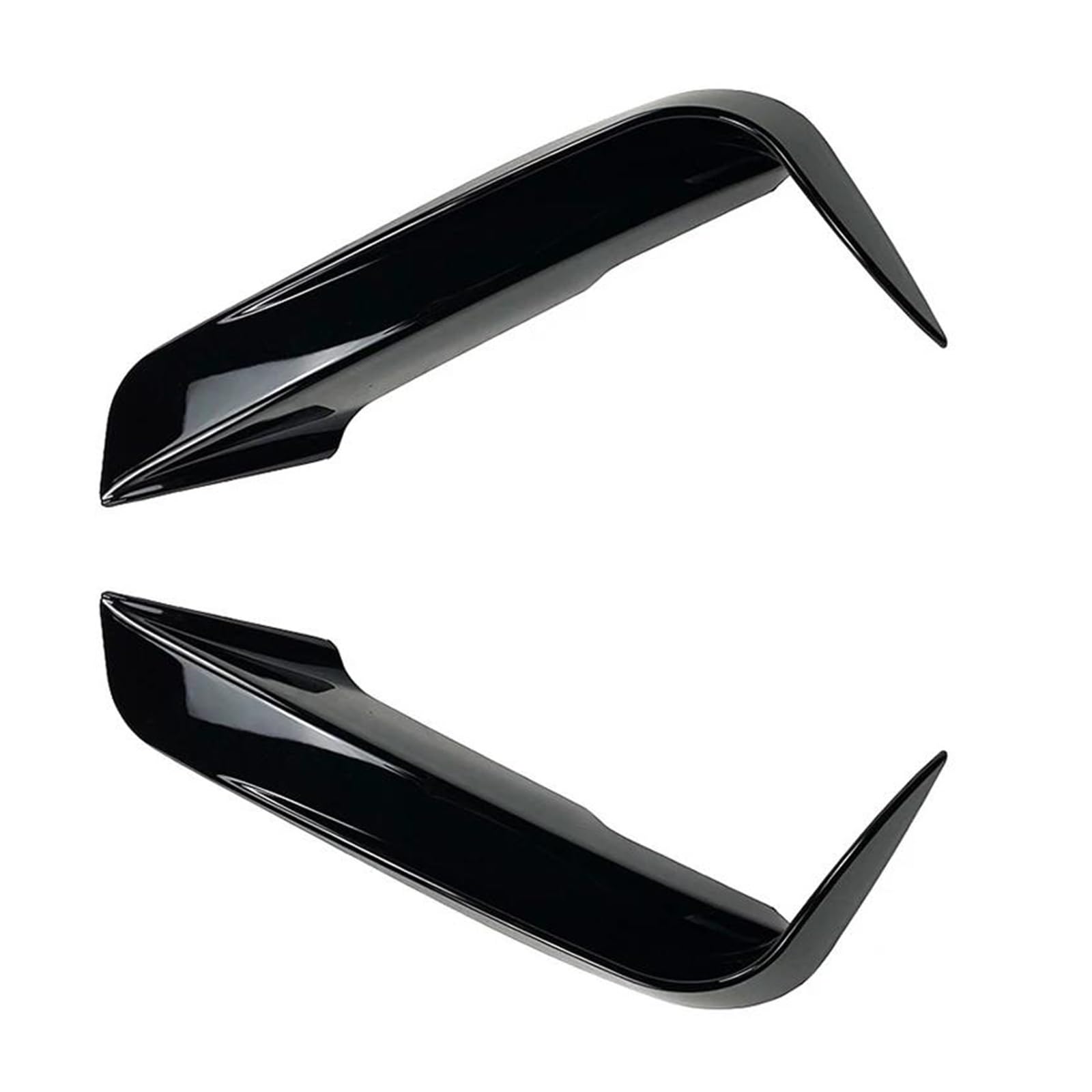 Frontspoiler Für F30 F31 F35 320i 328i 330i 335i 340i 316d Sport 2012-2019 Front Stoßstange Splitter Trim Kit Nebel Licht Lampe Abdeckung Canards Spoiler(Gloss Black A) von GOINTDJD