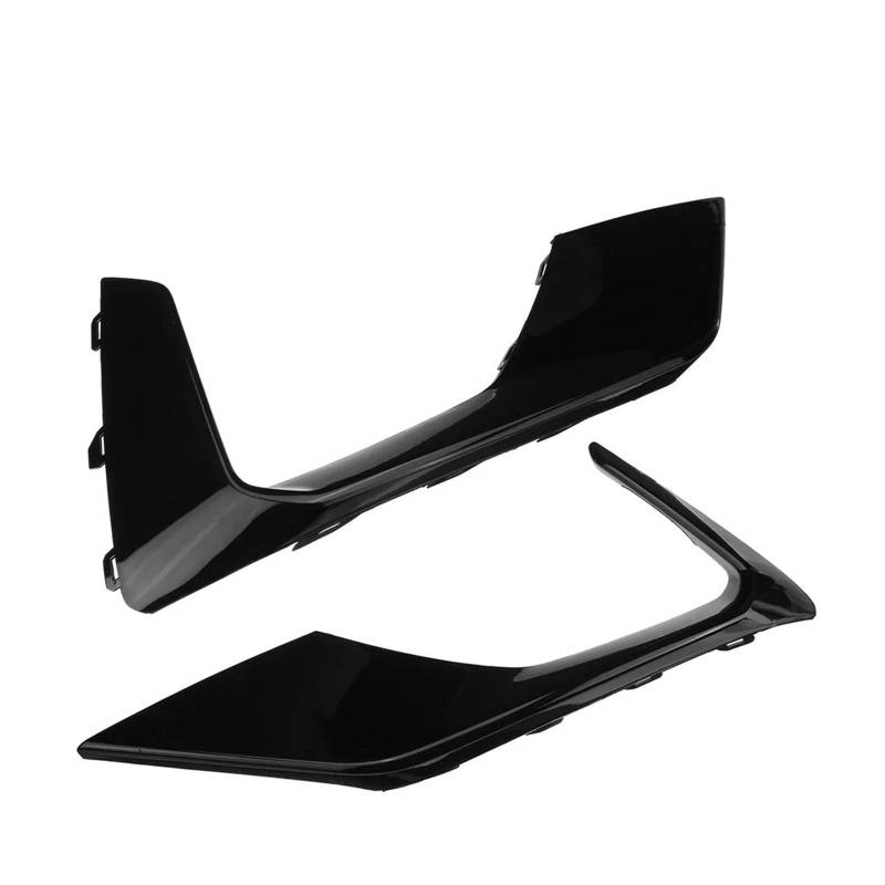 Frontspoiler Für Ford Für Focus MK4 ST ST Für Line ST Für Line X 19-21 Nebelscheinwerferabdeckung Front Nebelscheinwerferabdeckung Zierleiste Nebelscheinwerfergrill Spoiler(Glossy Black) von GOINTDJD