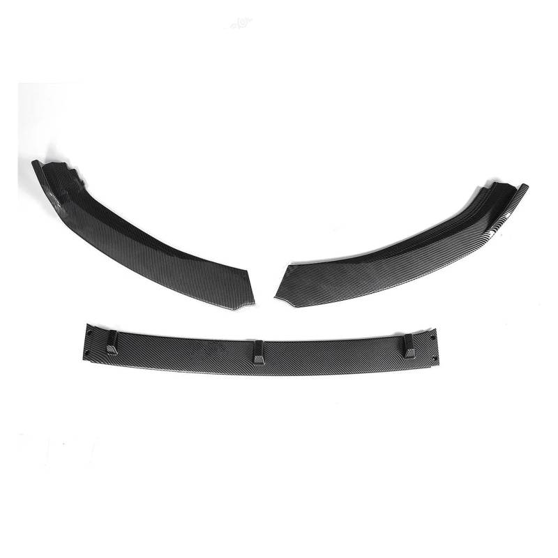 Frontspoiler Für VW Für EOS V6 Für TSI Für TDI Für FSI 2006-2015 Frontspoilerlippe Splitter Diffusor Tuning Body Kit Zubehör Auto Frontspoiler Spoiler(06-10 Carbon Look) von GOINTDJD