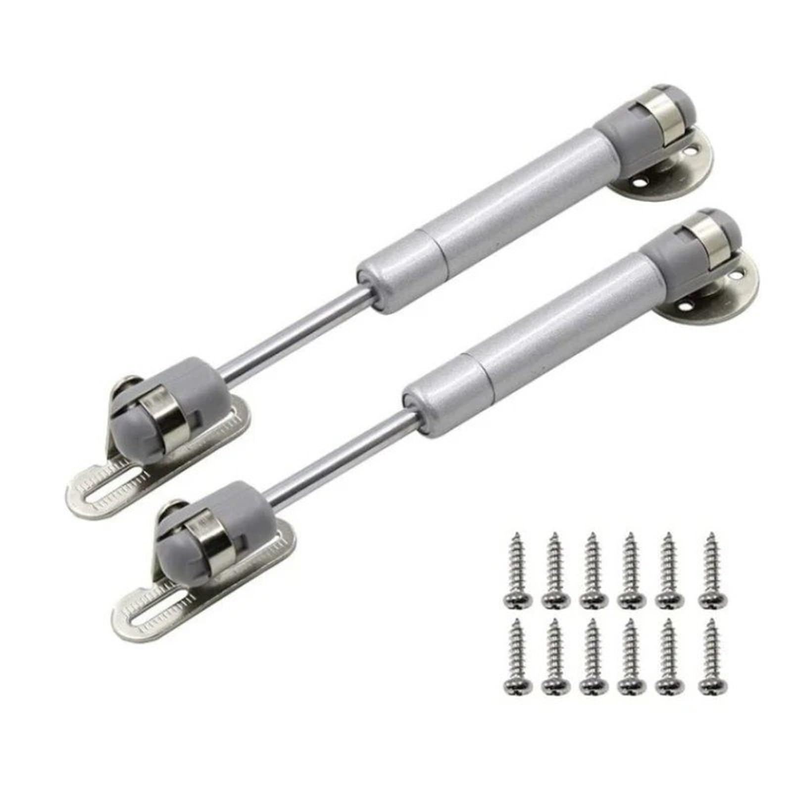 Heckklappendämpfer 2/4Pcs Möbel Scharnier Küche Schrank Tür Lift Pneumatische Unterstützung 20-200N Hydraulische Gas Für Holz Möbel Hardware Gasdruckfeder Dämpfer(2Pcs 150N) von GOINTDJD