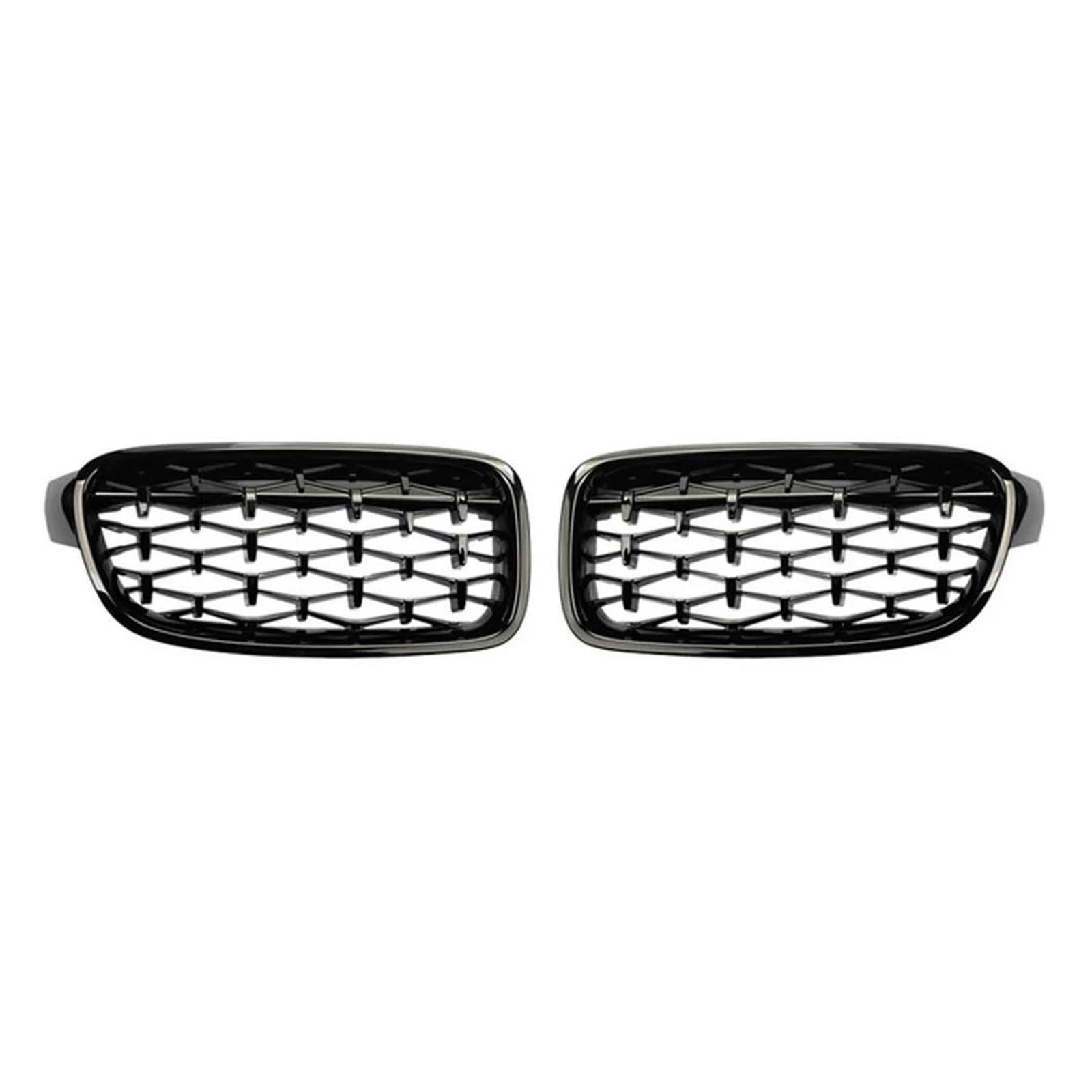 Kühlergrill Auto Front Sport Grill Für 3-Serie F30 F31 F35 320i 320d 325i 2012 2013 2014 2015 2016 2017 Nieren Grills Stern Nieren Kühlergrill(Schwarz) von GOINTDJD