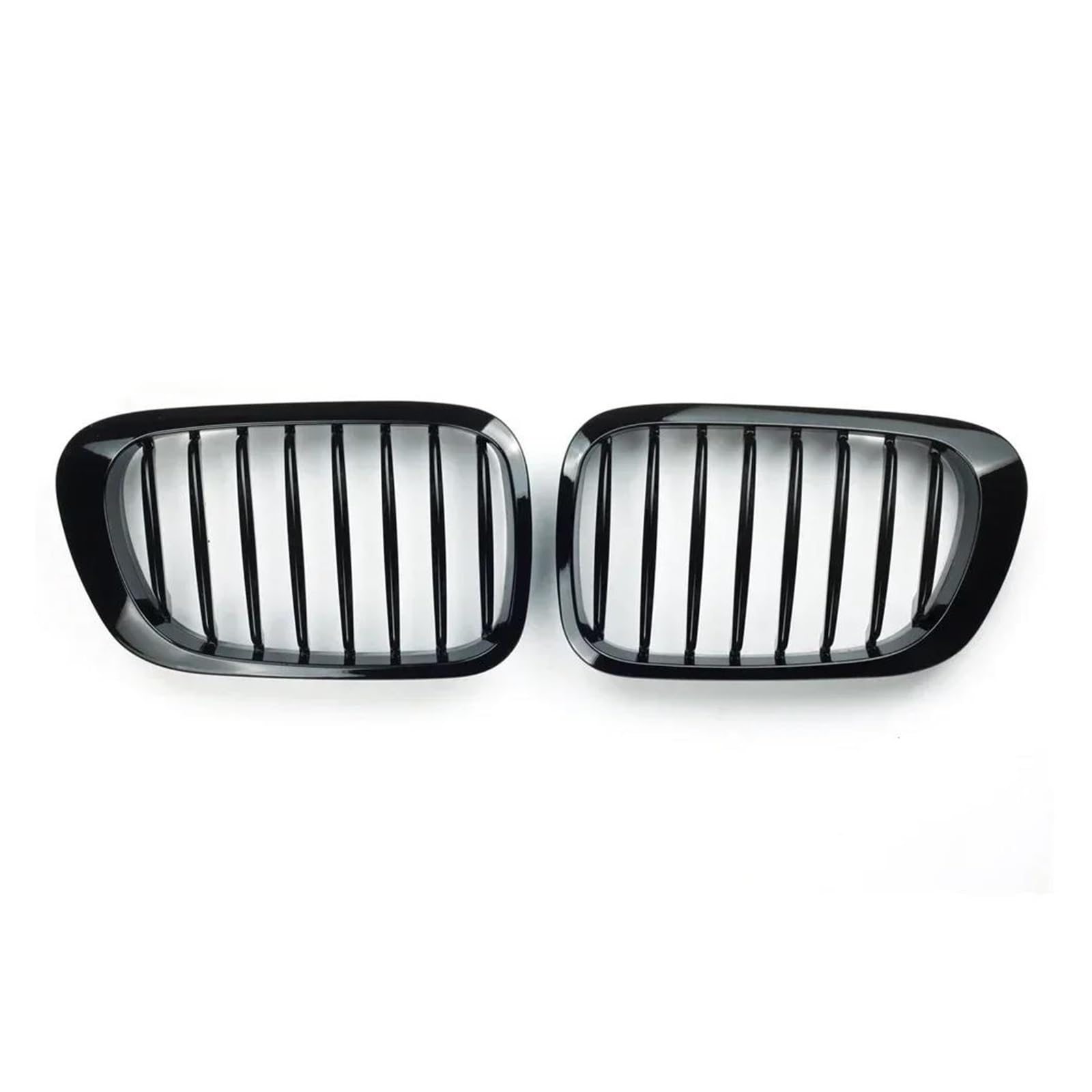 Kühlergrill Autozubehör Front Nierengrill Glänzend Schwarz Passend Für 3er E46 Coupe 2Türer 1998-2001 Nieren Kühlergrill von GOINTDJD