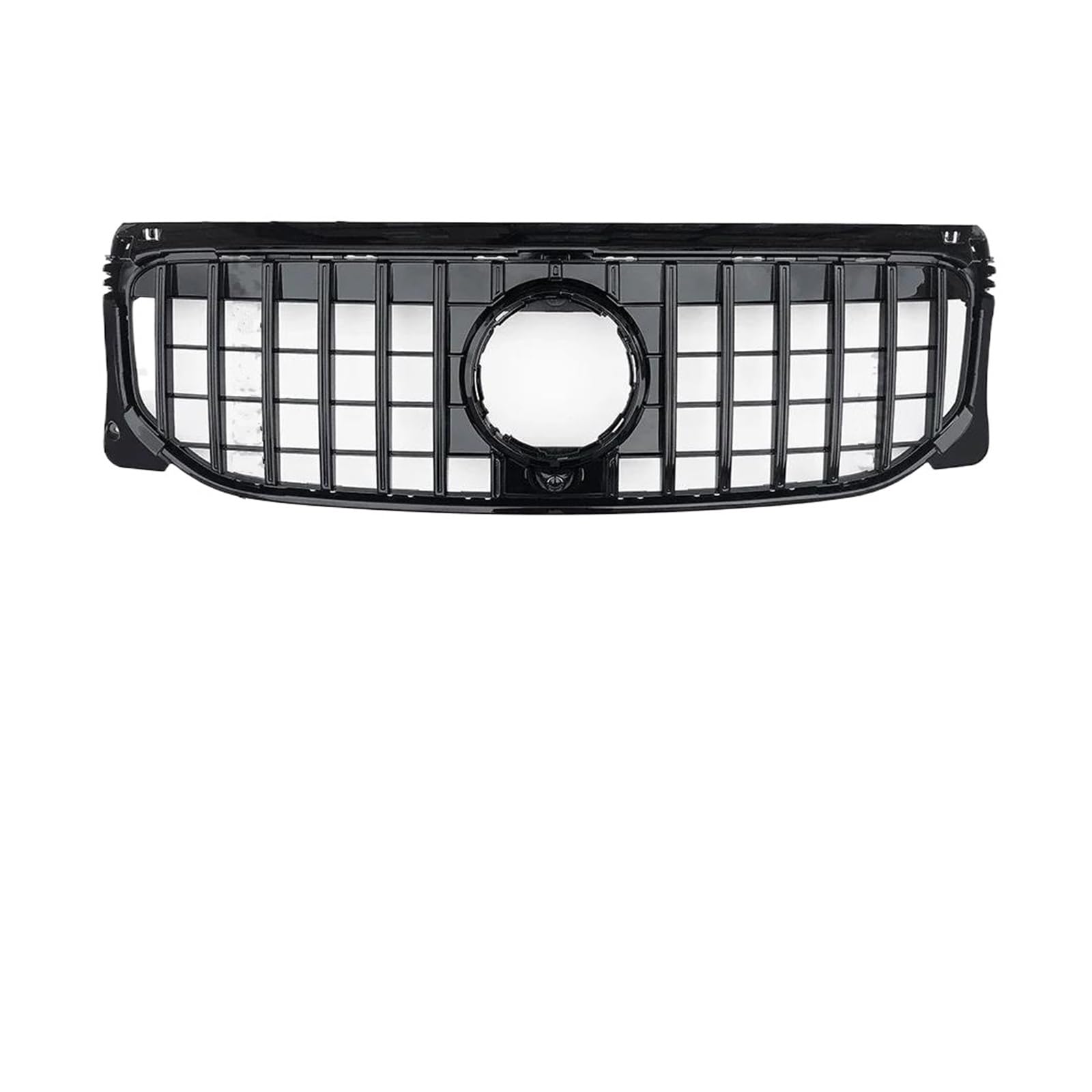 Kühlergrill Frontgrill Für Stoßstange, Renngrill Für AMG Line GT Diamond Style Tuning Hood Mesh Für Benz Für GLB X247 W247 2019-2022 220 250 Nieren Kühlergrill(G Black) von GOINTDJD