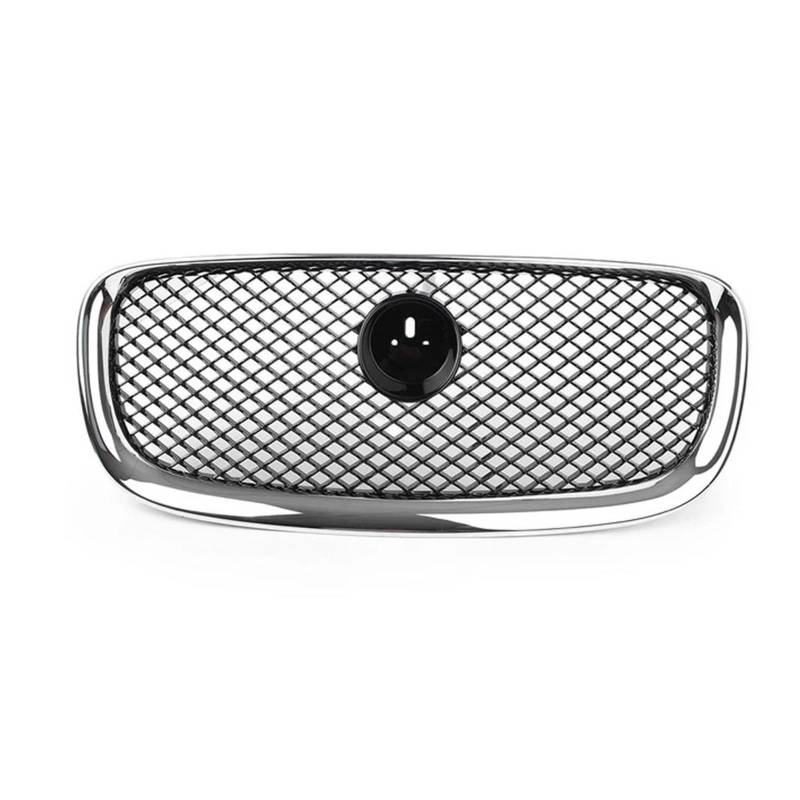 Kühlergrill Frontgrill Mittelteil Styling Oberer Grill Für Jaguar X260 XF Für XF-R 2012 2013 2014 2015 Mit Abzeichen 2012-2015 Autozubehör Nieren Kühlergrill(A Grille) von GOINTDJD