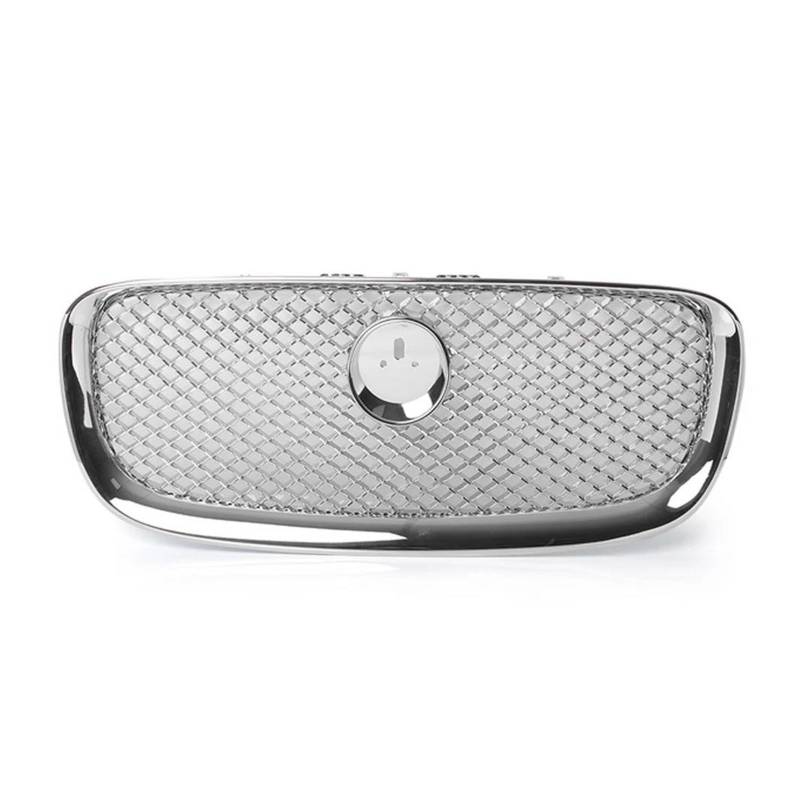 Kühlergrill Frontgrill Mittelteil Styling Oberer Grill Für Jaguar X260 XF Für XF-R 2012 2013 2014 2015 Mit Abzeichen 2012-2015 Autozubehör Nieren Kühlergrill(C Grille) von GOINTDJD