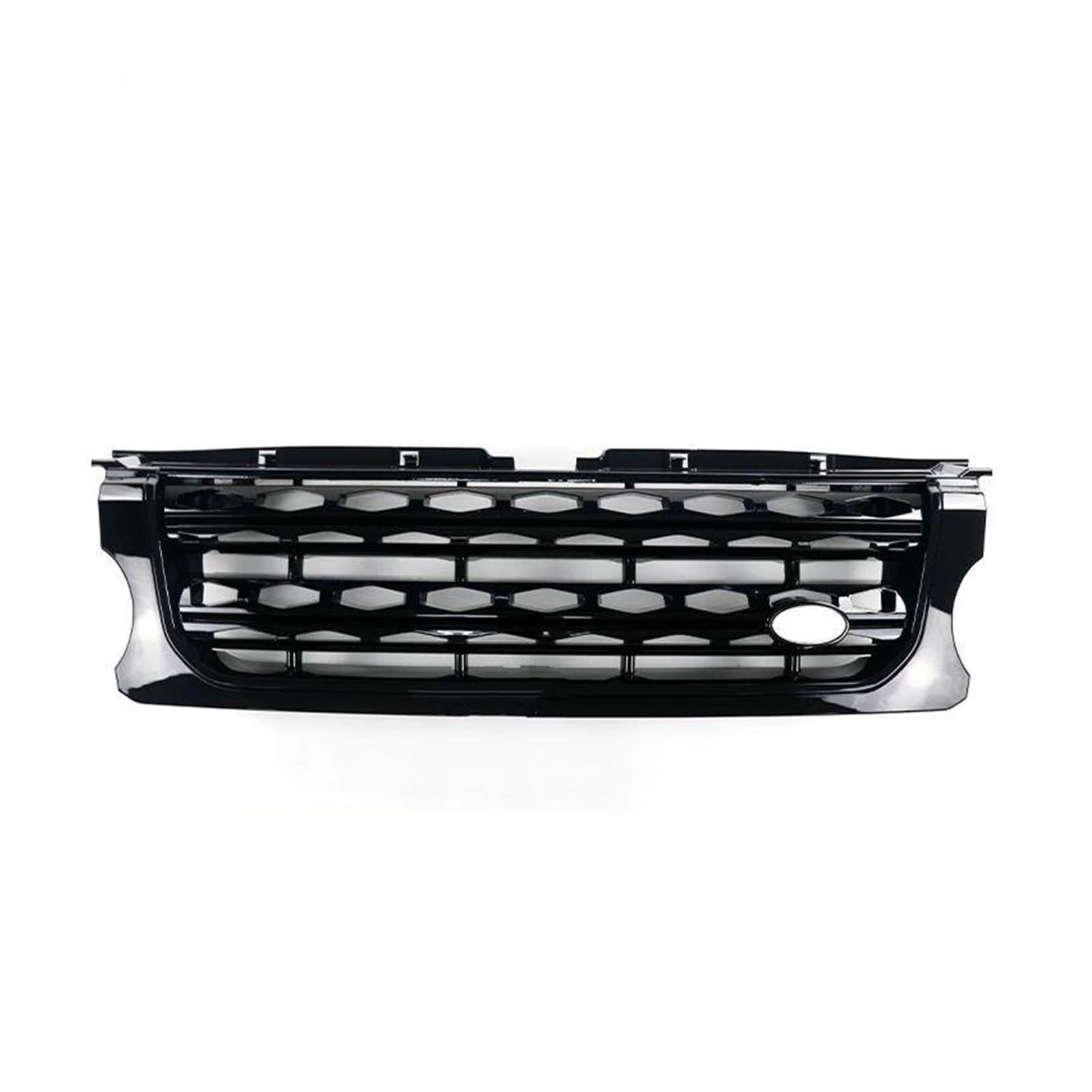 Kühlergrill Frontstoßstangen-Mittelteil Oberer Renngrill Grill Für Land Für Rover Für Discovery 4 LR4 2014 2015 2016 L319 Nieren Kühlergrill(All Black) von GOINTDJD