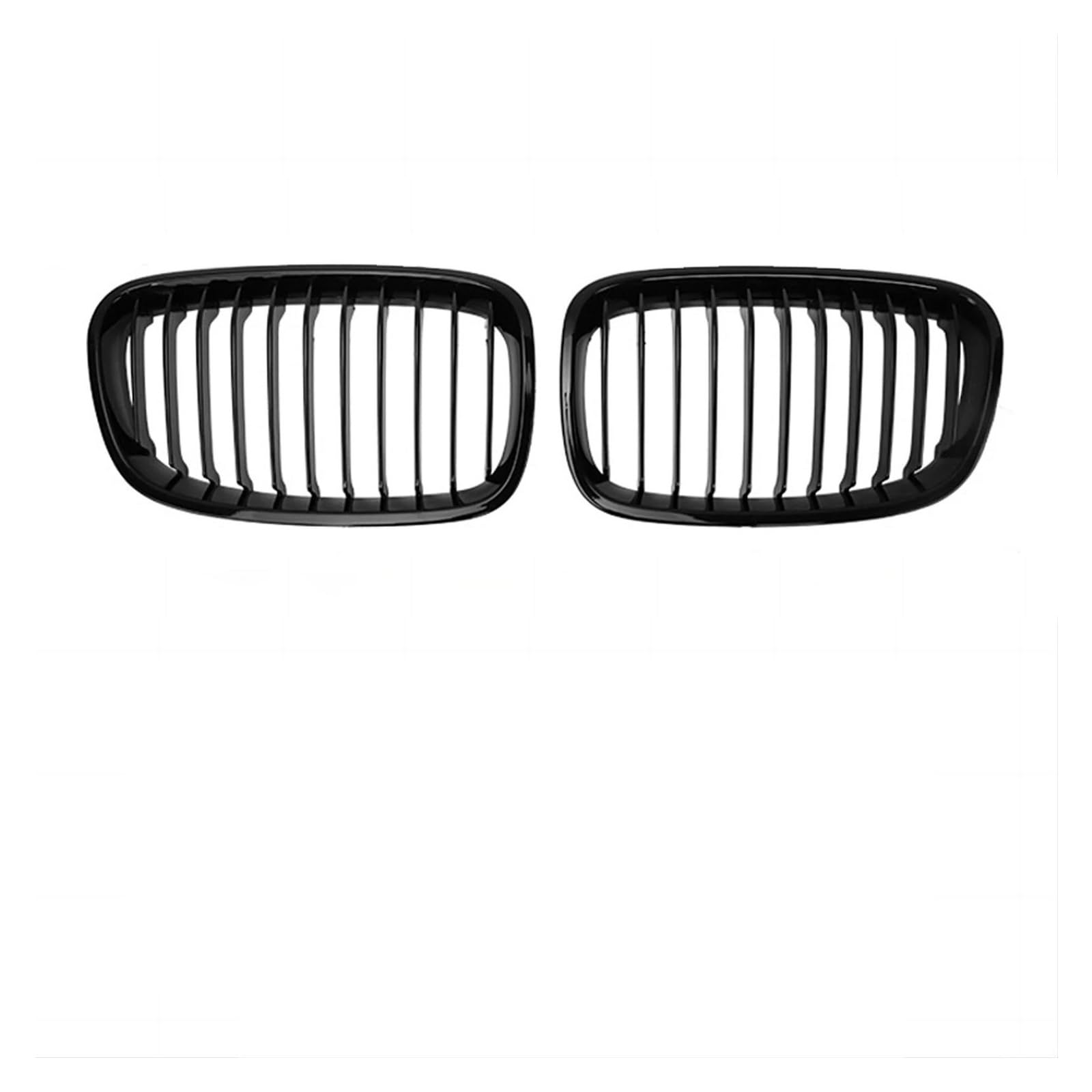 Kühlergrill Für 1 Series F20 M140i 118d F21 2011 2012 2013 2014 2015 2016 2017 2018 Auto Kühlergrill Grills Glanz Schwarz Zubehör Nieren Kühlergrill(11-14 B Single Slat) von GOINTDJD