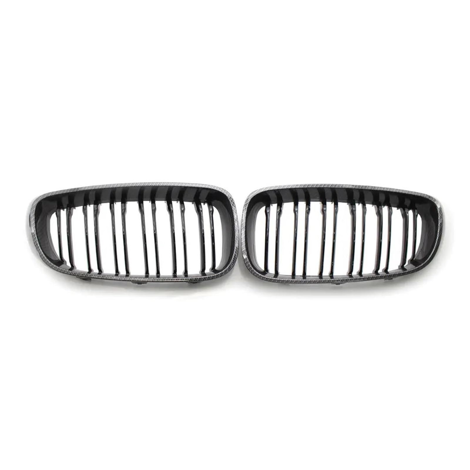 Kühlergrill Für 3er GT F34 2013–2020 320i 328i 335i XDrive Double Line Style Carbon Fiber Color Frontstoßstange Nierengrillgitter Nieren Kühlergrill(Kohlefaser) von GOINTDJD