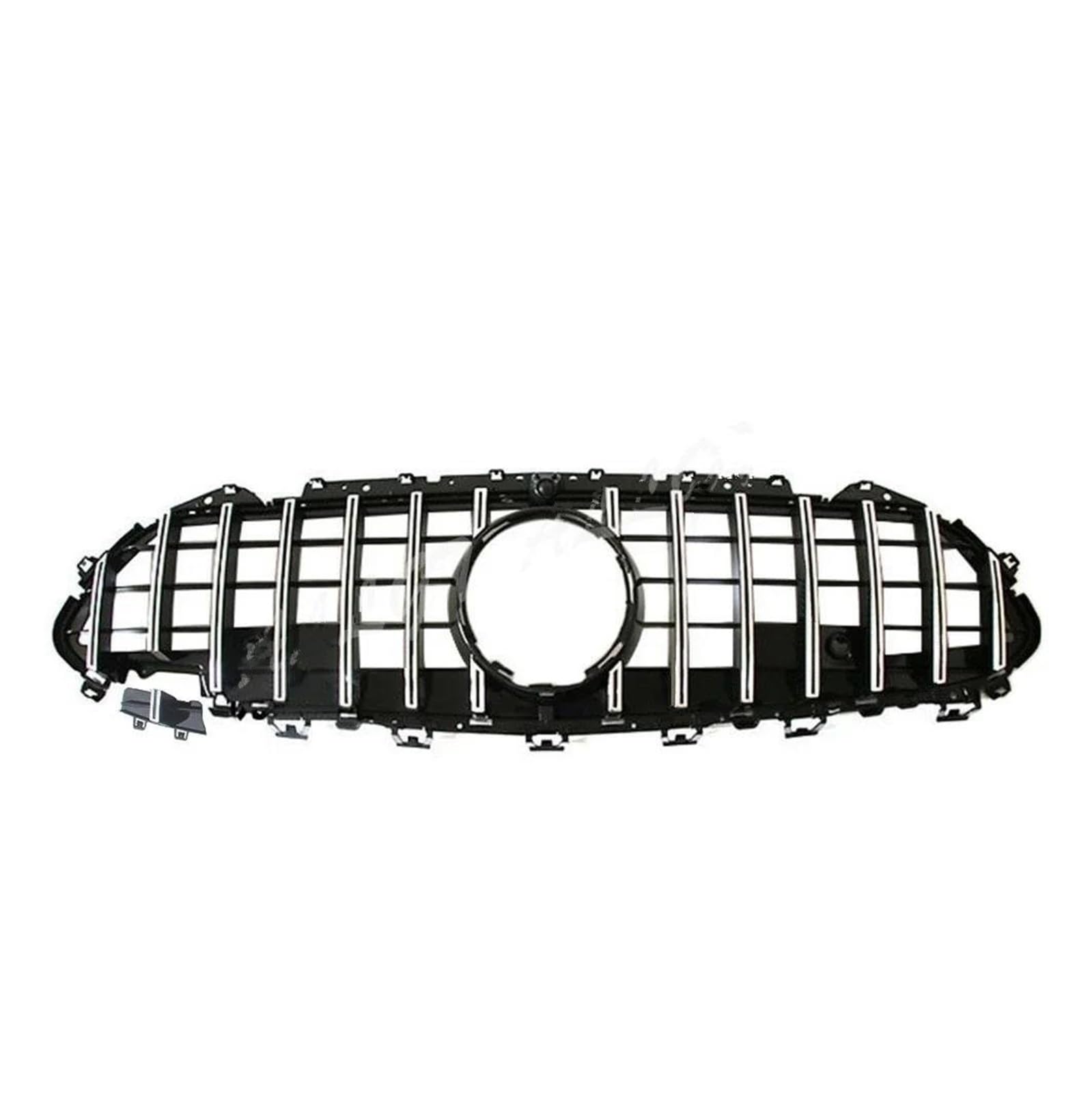 Kühlergrill Für Benz Für CLS-Klasse W257 C257 2018 2019 2020 2021 2022 2023 2024 Vorne Racing Grille Facelift Stoßstange Center Grill Nieren Kühlergrill(A Style Silver) von GOINTDJD