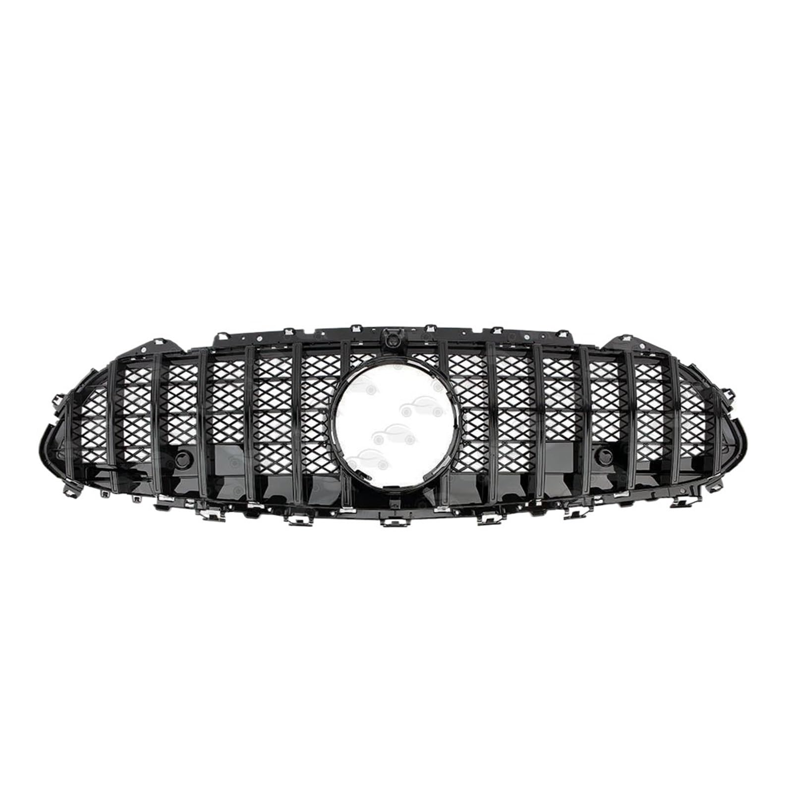 Kühlergrill Für Benz Für CLS-Klasse W257 C257 2018 2019 2020 2021 2022 2023 2024 Vorne Racing Grille Facelift Stoßstange Center Grill Nieren Kühlergrill(C Style Black) von GOINTDJD