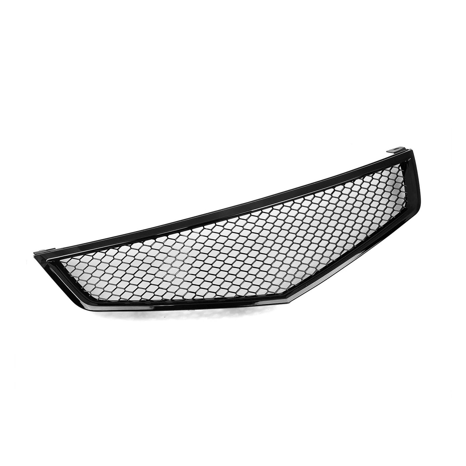 Kühlergrill Für Für TSX 2006 2007 2008 Auto Kühlergrill Racing Grill Oberen Ersatz Haube Mesh Auto Kit Nieren Kühlergrill(Glossy Black) von GOINTDJD