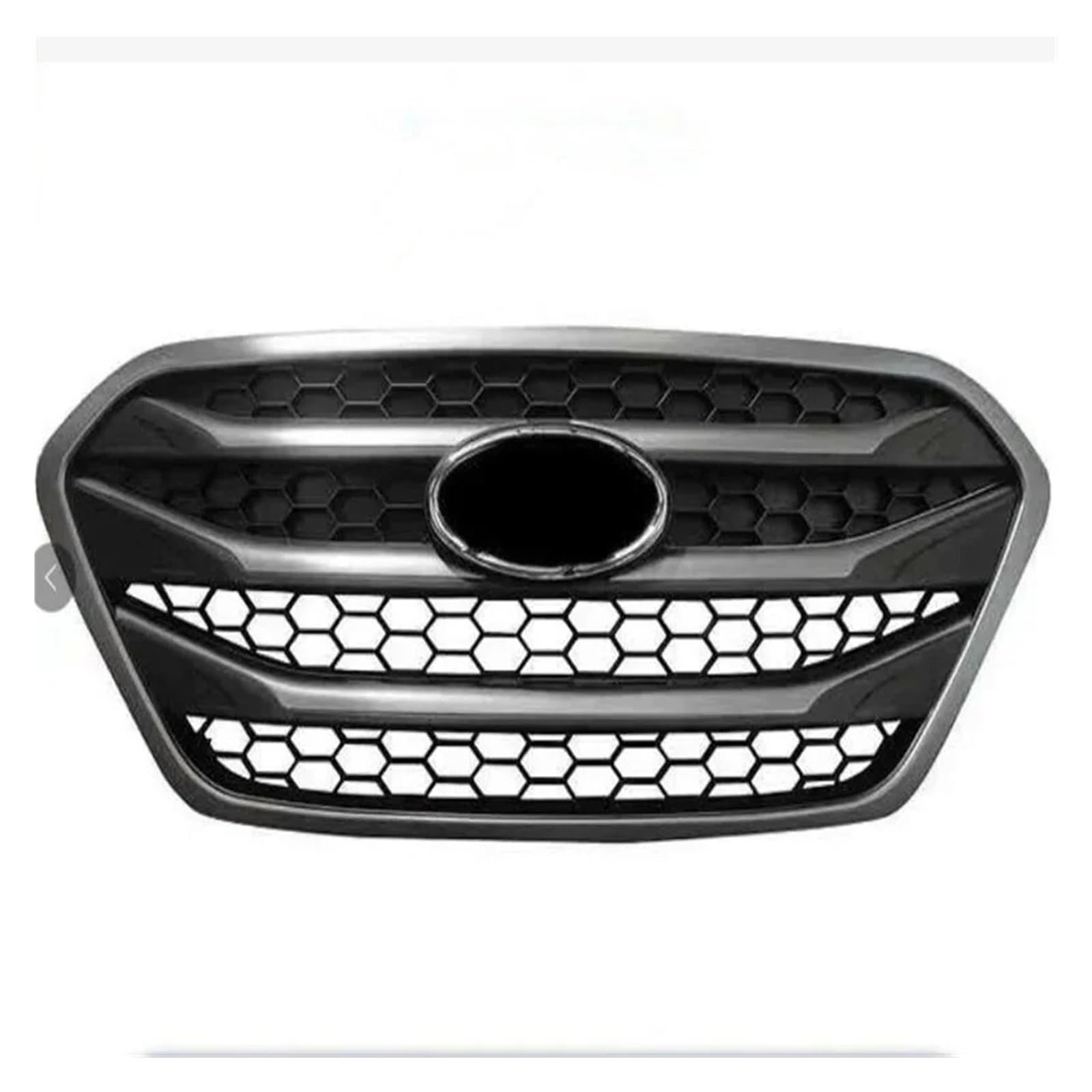 Kühlergrill Für Hyundai Für IX35 2013 Auto Styling Zubehör Kühlergrill Oberen Kühler Haube Grill Nieren Kühlergrill(Gray) von GOINTDJD