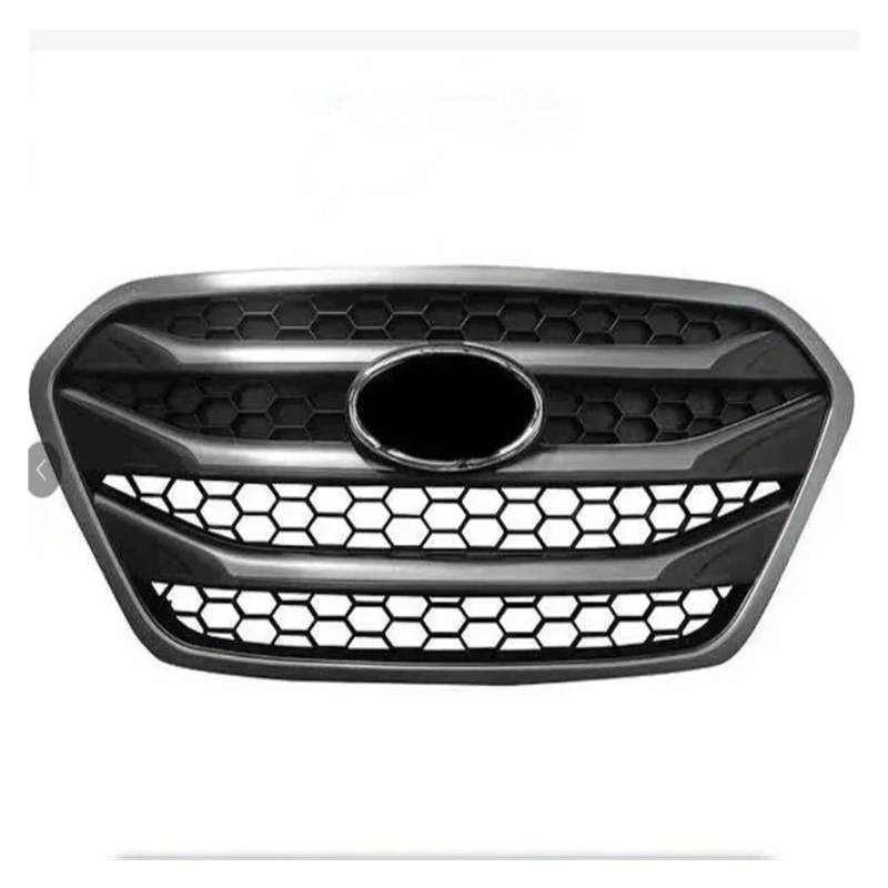 Kühlergrill Für Hyundai Für IX35 2013 Auto Styling Zubehör Kühlergrill Oberen Kühler Haube Grill Nieren Kühlergrill(Gray) von GOINTDJD