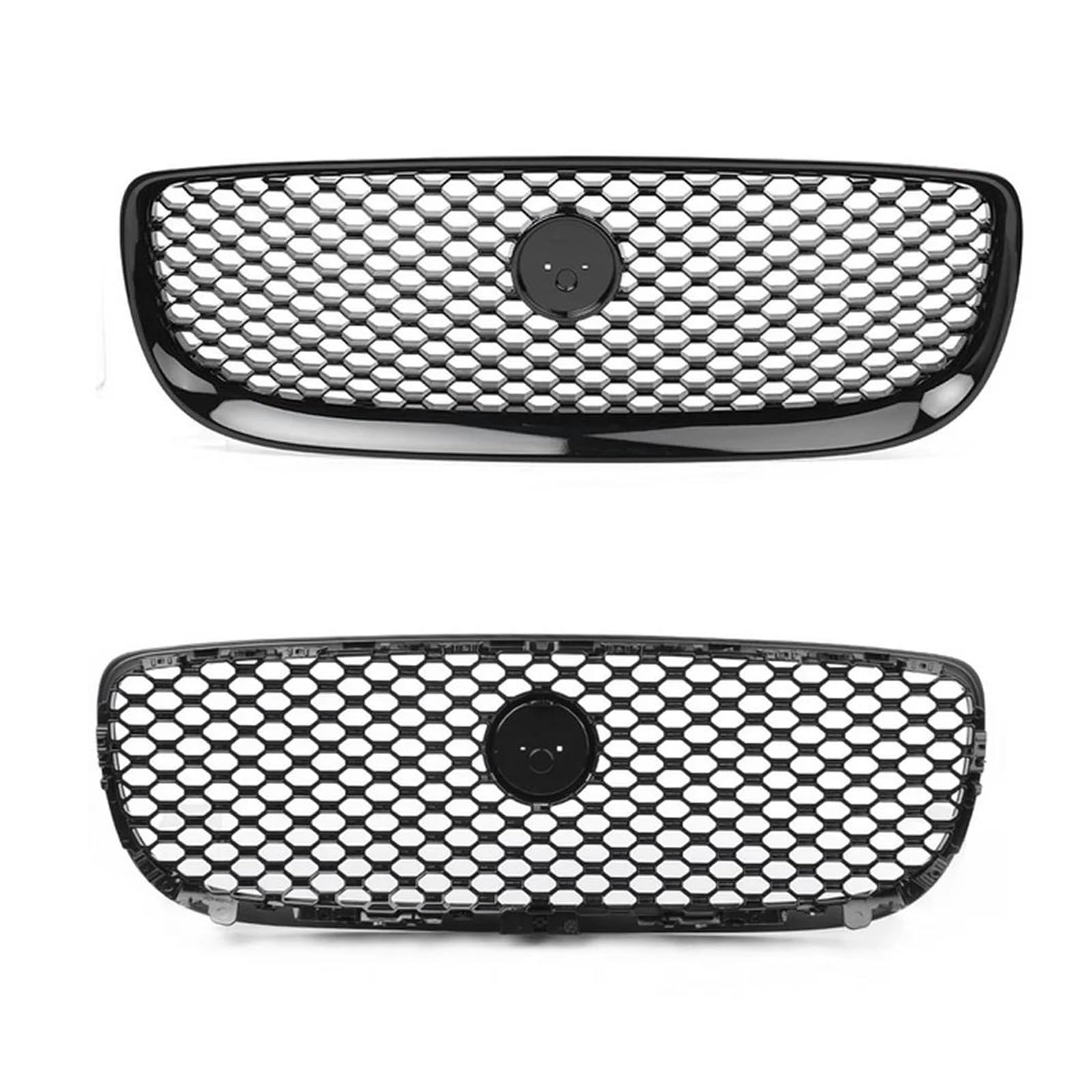 Kühlergrill Für Jaguar Für XE Für XEL/Für XE-L 2015 2016 2017 2018 2018 2019 W/Abzeichen Autozubehör Frontstoßstangengrill Mittelpanel Styling Oberer Grill Nieren Kühlergrill(C Grille) von GOINTDJD