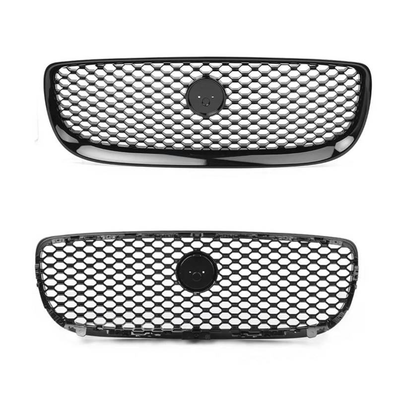 Kühlergrill Für Jaguar Für XE Für XEL/Für XE-L 2015 2016 2017 2018 2018 2019 W/Abzeichen Autozubehör Frontstoßstangengrill Mittelpanel Styling Oberer Grill Nieren Kühlergrill(C Grille) von GOINTDJD