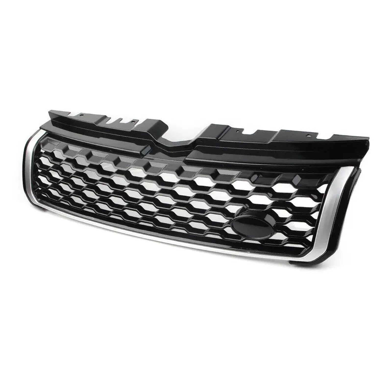 Kühlergrill Für Land Für Rover Für Range Für Rover Für Evoque 2010-2018 Auto Racing Grille Front Stoßstange Haube Grills Kühler Mesh Grid Auto Zubehör Nieren Kühlergrill(Silber) von GOINTDJD