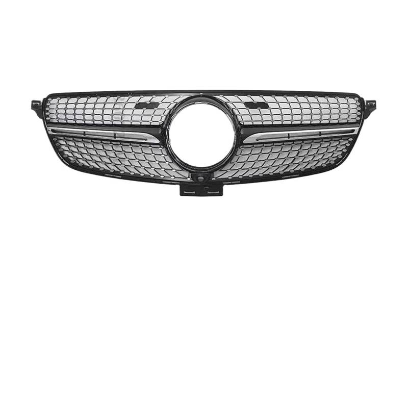 Kühlergrill Für W166 Für Benz Für GLE 350 500 320 400 300 2015-2019 Tuning-Zubehör GT Diamond Für GTR Style Front Hood Grille Racing Grill Nieren Kühlergrill(Diamond Black) von GOINTDJD