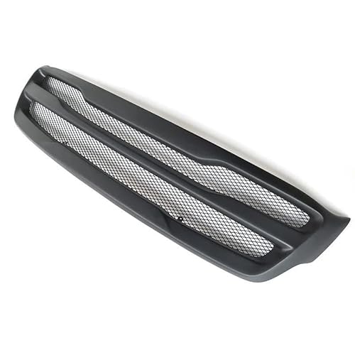 Kühlergrill Racing Grill Für KIA Für Sorento 2015 2016 2017 Front Stoßstange Grille Glänzend Schwarz Mesh Dekorative Streifen Carbon Faser Nieren Kühlergrill(Unpainted) von GOINTDJD