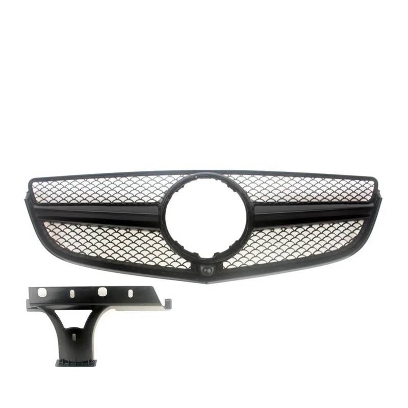 Kühlergrill Vorne Racing Facelift Gitter Für Benz W207 Für E-Coupe 2009 2010 2011 2012 2013 2014 2015 2016 Oberen Haube Stoßstange Grille Nieren Kühlergrill(D Black 2014-2016) von GOINTDJD