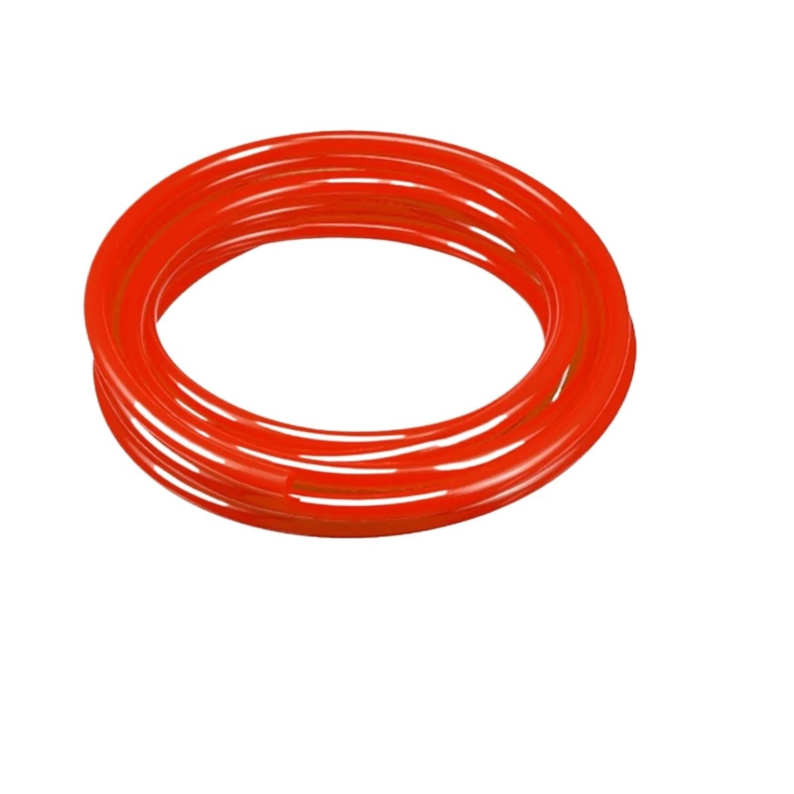 Luftansaugrohr Auto Auto-Auto-Vakuum-Silikonschlauch, Racing-Line-Rohr, Blau/Schwarz/Rot, 1–20 Meter, Universal-ID 10/12/14/16 Mm Auto Lufteinlass(12x18mm-Red) von GOINTDJD