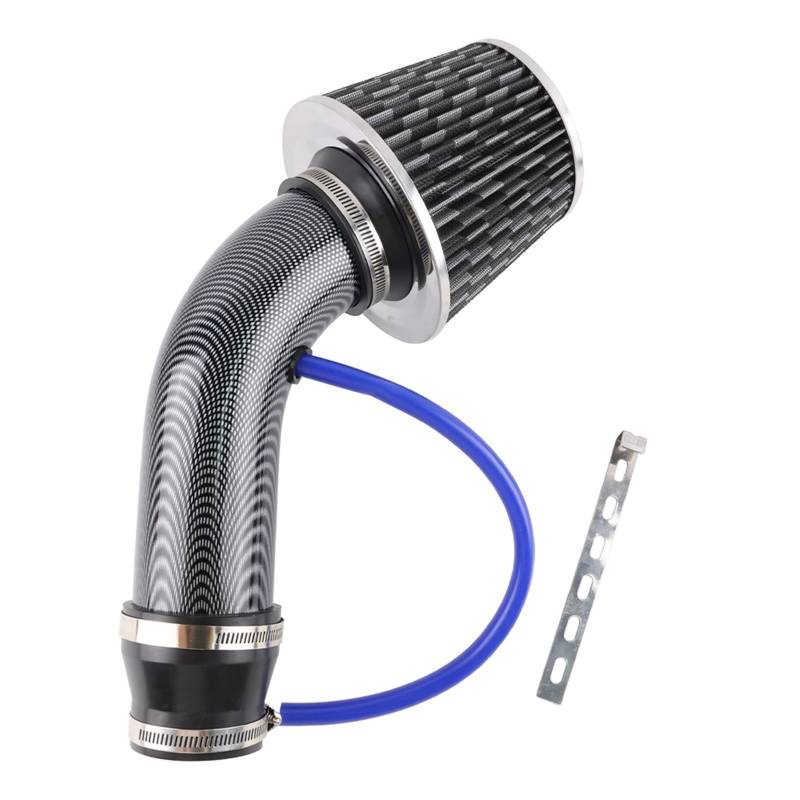 Luftansaugschlauch 76mm Universal Car Racing Cold Air Intake System Turbo Induktionsrohr Rohr Kit Aluminium Mit Kegel Luftfilter Einlass Auto Luft Ansaug von GOINTDJD