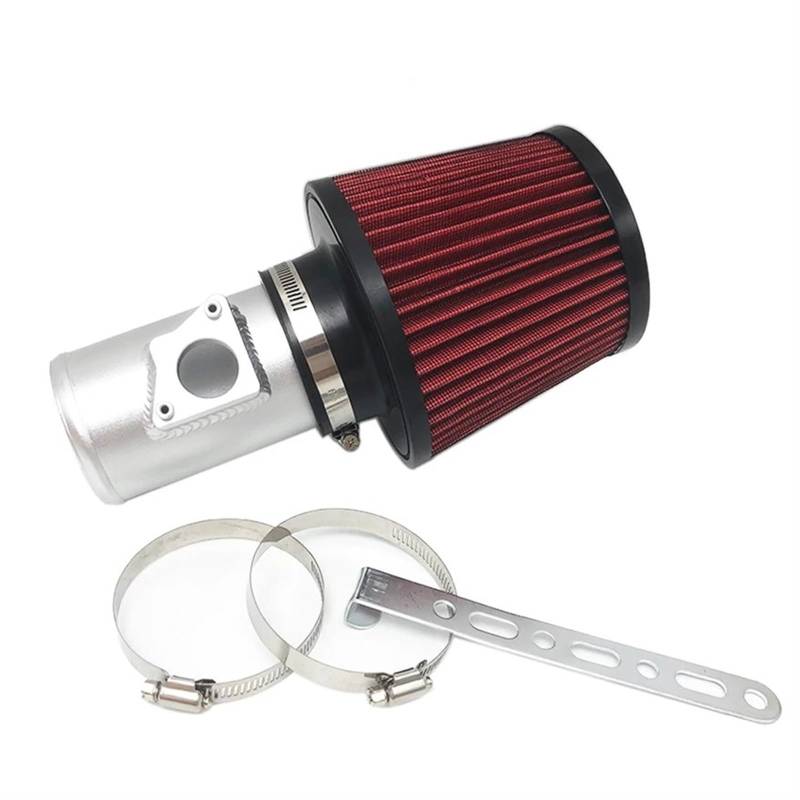 Luftansaugschlauch Für Toyota Für Yaris Auto Cold Air Intake System Kit Mit K & Filter Silber Aluminium Rohr Auto Luft Ansaug von GOINTDJD