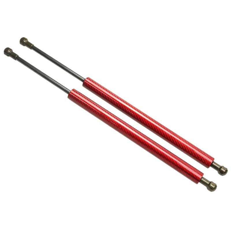 Motorhauben Gasfeder Für Civic 6th 1995-2000 EJ EK EM Haubendämpfer Vordere Motorhaube Modifizieren Sie Die Gasdruckfedern Prop Lift Support Stoßdämpferzubehör Kfz Strebenstangen(Red Carbon Fiber) von GOINTDJD