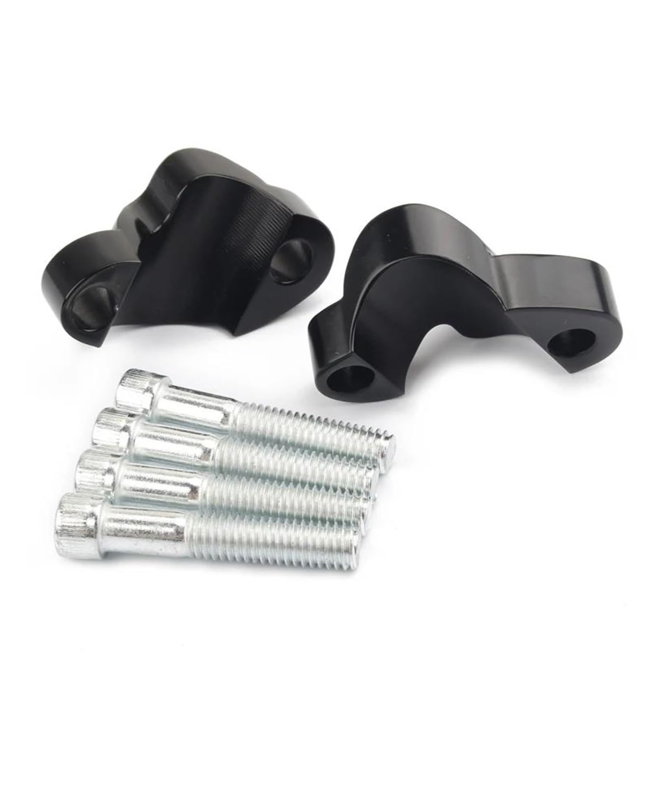 Motorrad Lenker Riser 1 "Bar Heighten Block Extension Motorrad CNC Lenker Riser Spacer Kit Für Sportster 48 XL 1200X 1200XS 2010-später Lenker Riser von GOINTDJD