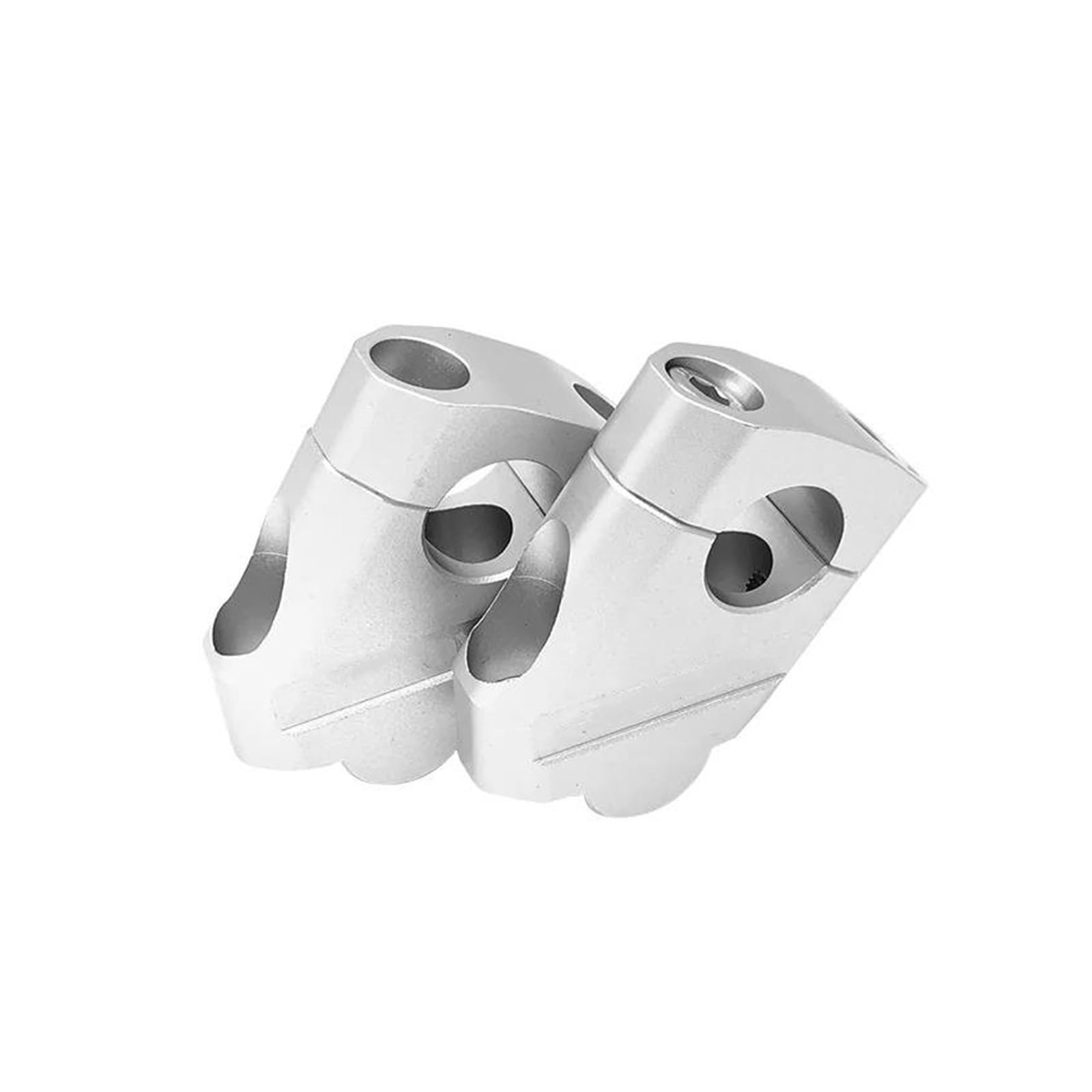 Motorrad Lenker Riser Für Benelli Für TRK502 Für TRK520X Für TRK 502 Für TRK 502X 2020 2021 Motorrad CNC Aluminium Lenker Erhöhung Riser Bar Clamp Montieren Lenker Riser(28mm Silver) von GOINTDJD