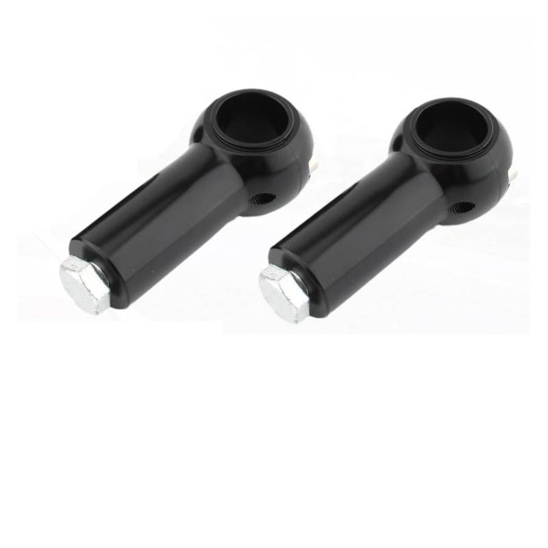 Motorrad Lenker Riser Motorrad Lenker Clamp Riser Rise Bar Montieren 2 Zoll 3 Zoll 4 Zoll 5 Zoll 25MM Lenker Riser(Black 5Inches) von GOINTDJD