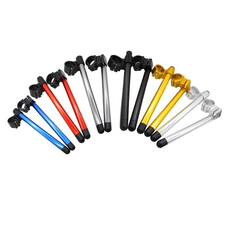 Motorrad Lenker Riser Universal-Motorrad-Clip-On-Gabel-Riser 7/8 Zoll 22 MM Lenker CNC Rised 31mm 51mm 32mm 33mm 35mm 36mm 37mm 41mm 47 50mm Lenker Riser(Riser Black 36mm) von GOINTDJD