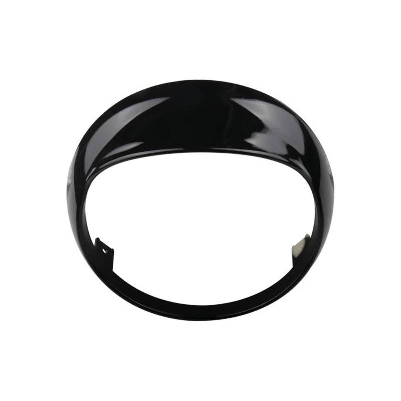 Motorrad Scheinwerferschutz Lampenschirm Motorrad Roller Scheinwerfer Schutz Abdeckung Scheinwerfer Trim Ring Für Vespa Für Primavera 150 2015 2016 2017 2018 2019 2020 2021 2022(Bright Black) von GOINTDJD