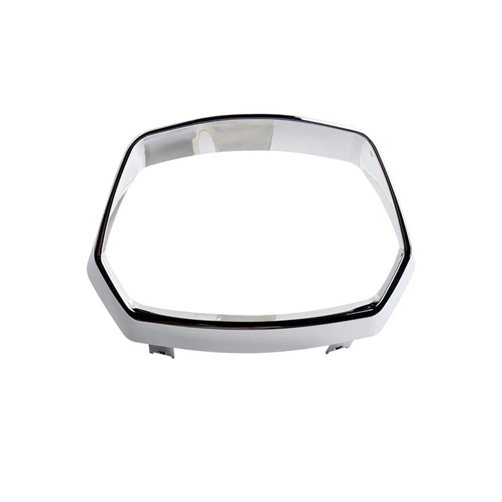 Motorrad Scheinwerferschutz Lampenschirm Motorrad Zubehör Roller Scheinwerfer Ring Scheinwerfer Schutzhülle Für Vespa Für Sprint 150(Chrome Sliver) von GOINTDJD