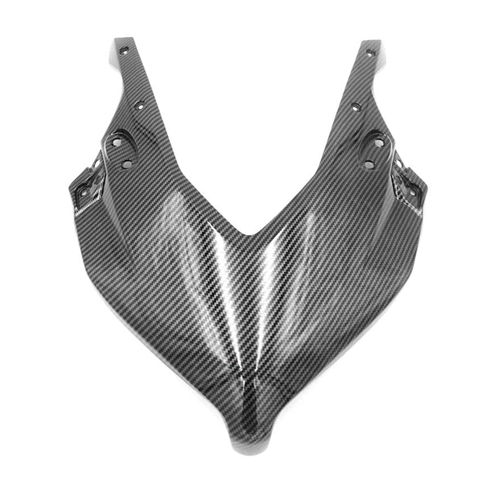 Motorrad Scheinwerferschutz Lampenschirm Scheinwerfer Abdeckung Front Licht Gugel Verkleidung Wind Windschutzscheibe Visier Spoiler Kappe Für CBR650R Für CBR 650 R 2019 2020 2021 2022(Kohlefaser-Optik von GOINTDJD