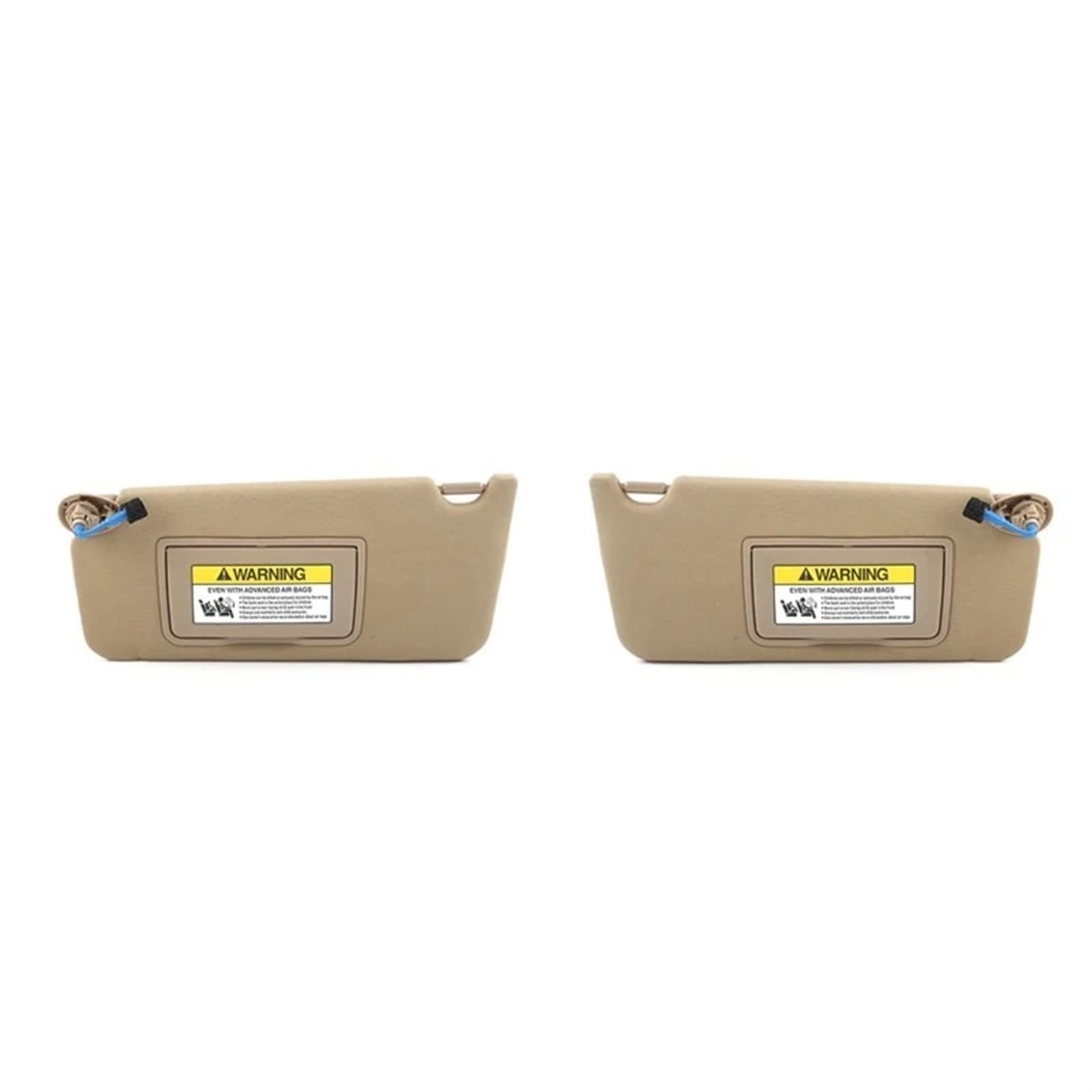 Sonnenblende Auto Sonnenblende Grau Beige Fahrerseite Beifahrerseite Links Rechts Seite Für Accord 2008 2009 2010 2011 2012 83280-TC0-H91ZB Auto Sonnenschutz(Beige A Pair) von GOINTDJD