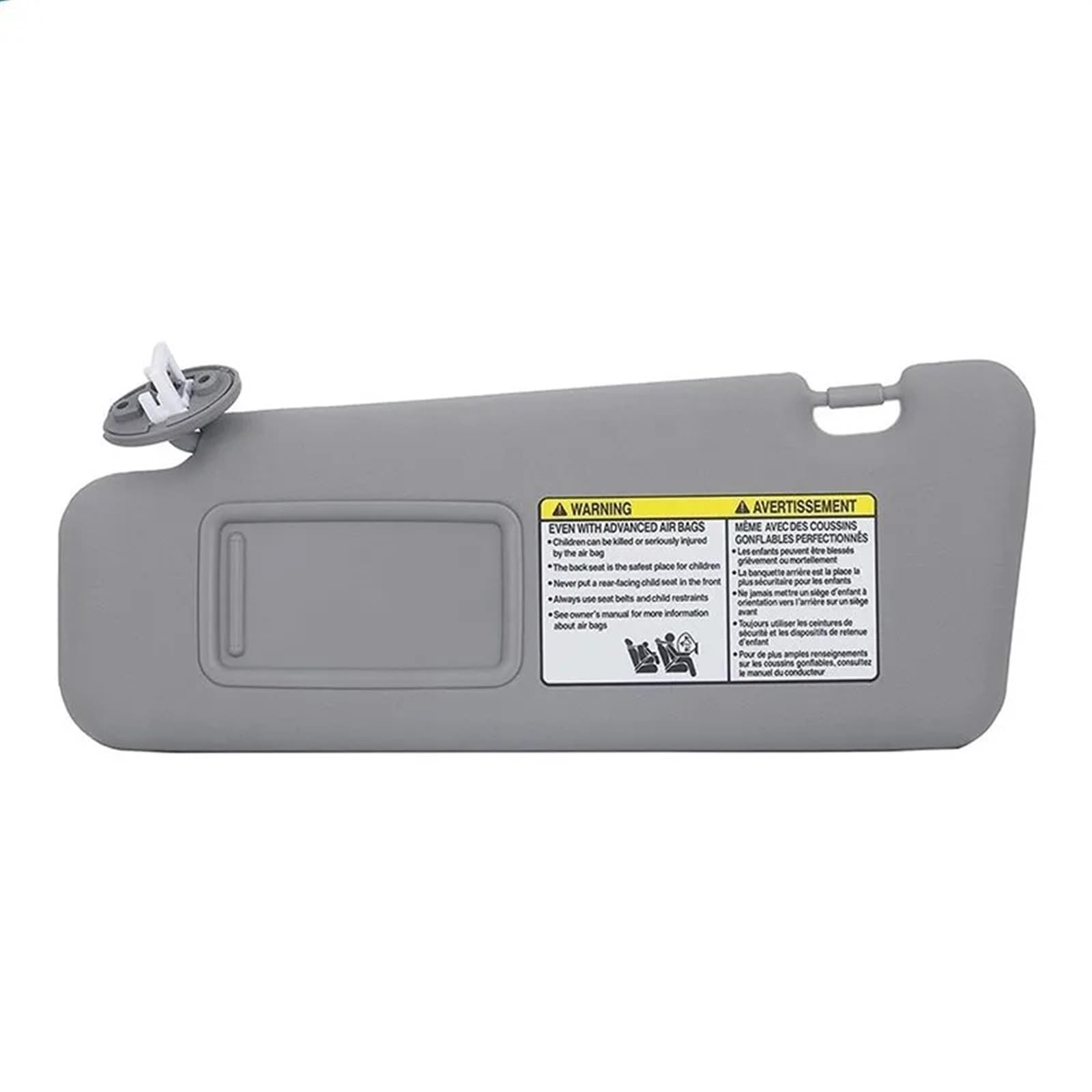 Sonnenblende Auto Sonnenblende Linke Seite Rechte Seite Grau Beige Fahrer Beifahrerseite Für Toyota Für Highlander 2008 2009 2010 2011 2012 2013 Auto Sonnenschutz(Gray Left) von GOINTDJD