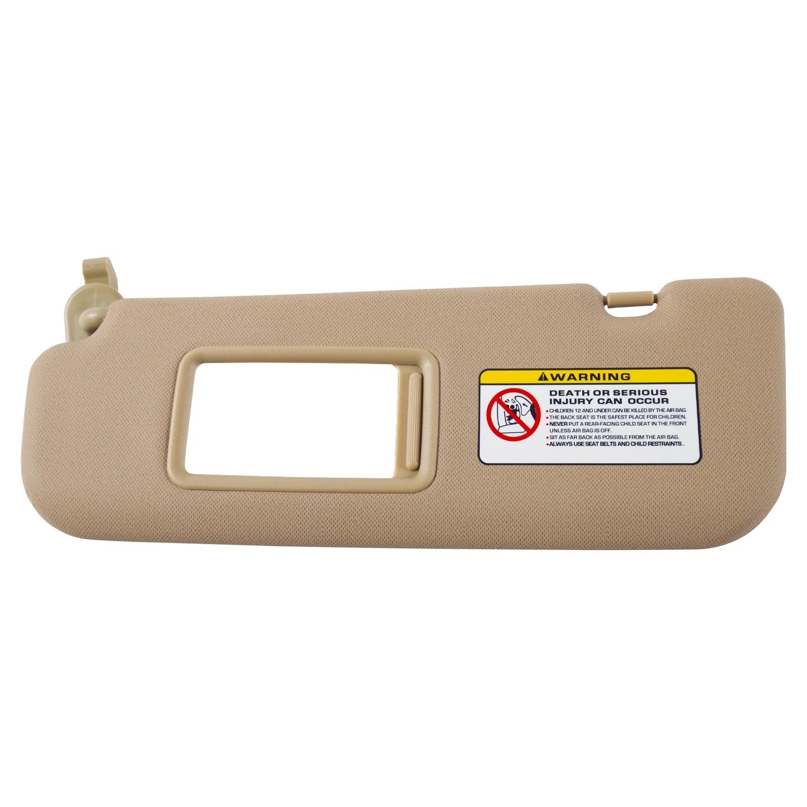 Sonnenblende Auto-Sonnenblende Mit Abdeckplatte Für Kosmetikspiegel Für Blockieren Von Sonnenlicht Für Hyundai Für Elantra 2011-2015 ‎852103X000TX 852203X000TX Auto Sonnenschutz(Beige Left Side) von GOINTDJD