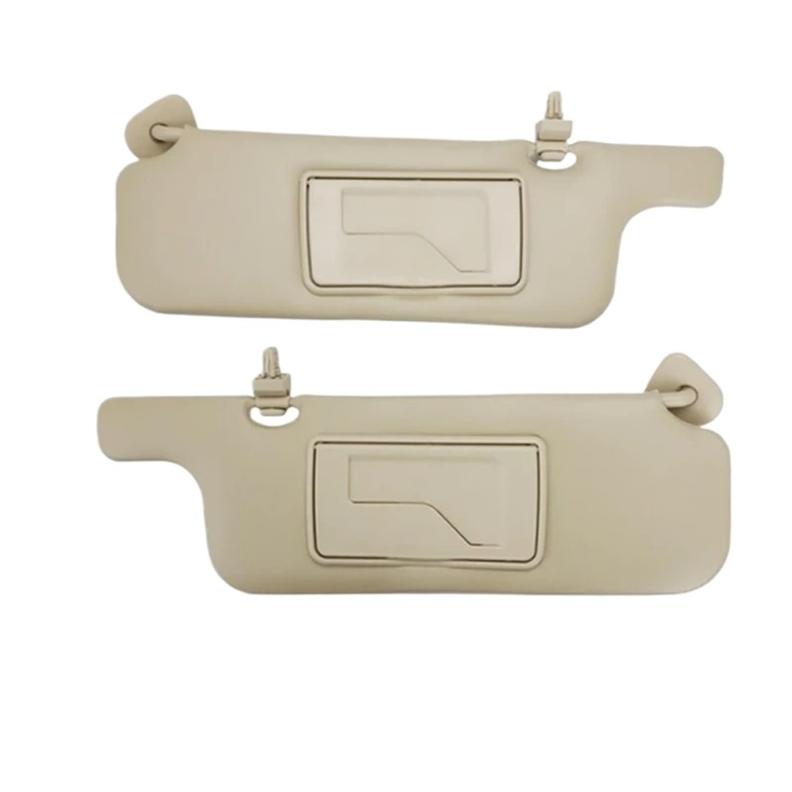 Sonnenblende Passende Sonnenblende Eitelkeit Mirrorauto Teile Für BYD F3 74320-02540-A0 74310-02B70-A0 Auto Sonnenschutz(Right and Left beige) von GOINTDJD