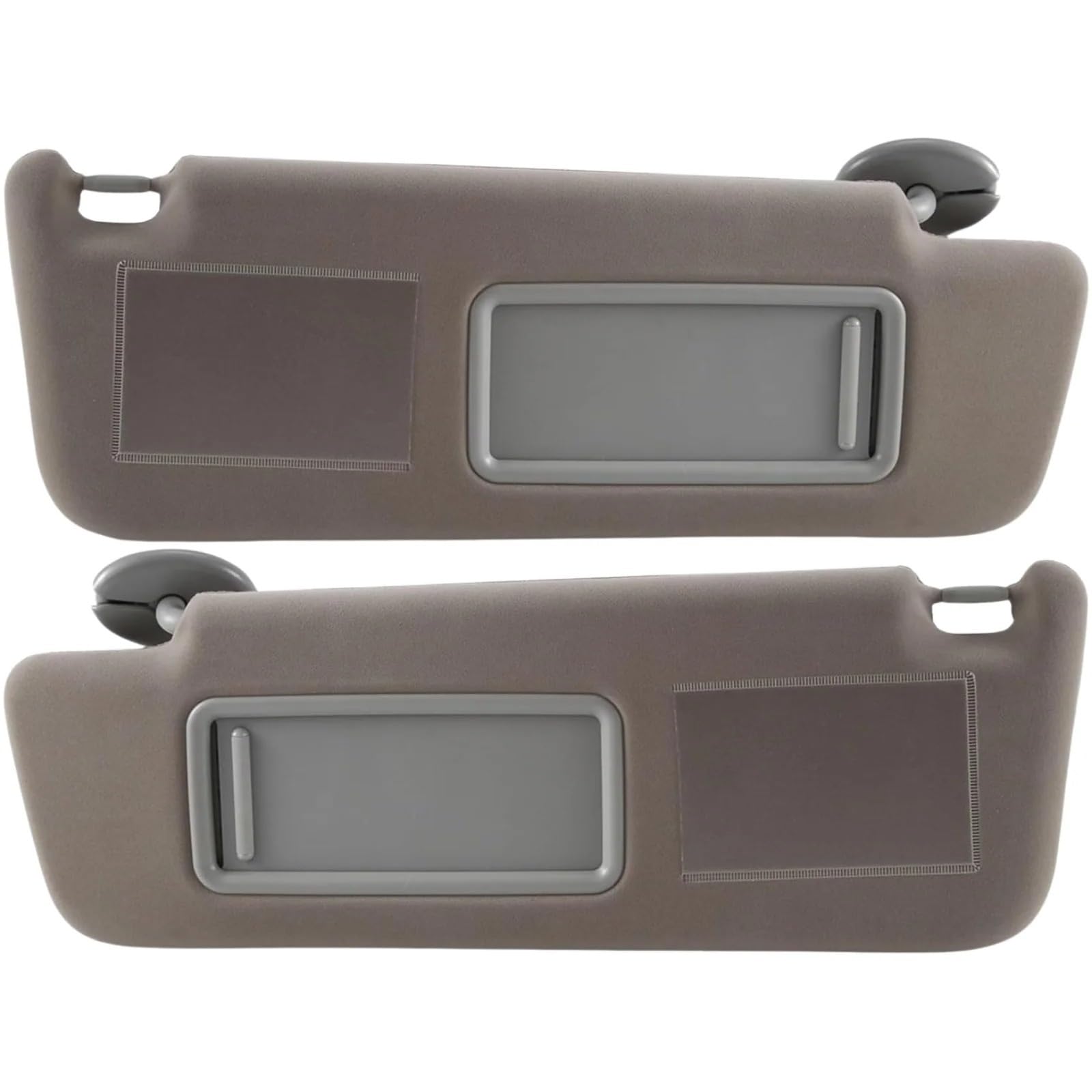 Sonnenblende Sonnenblende Mit Make-up-Spiegel Für Toyota Prado 2002 2003 2004 2005 2006 2007 2008 2009 74320-60850-B1 Auto Sonnenschutz(Left Right Set beige) von GOINTDJD