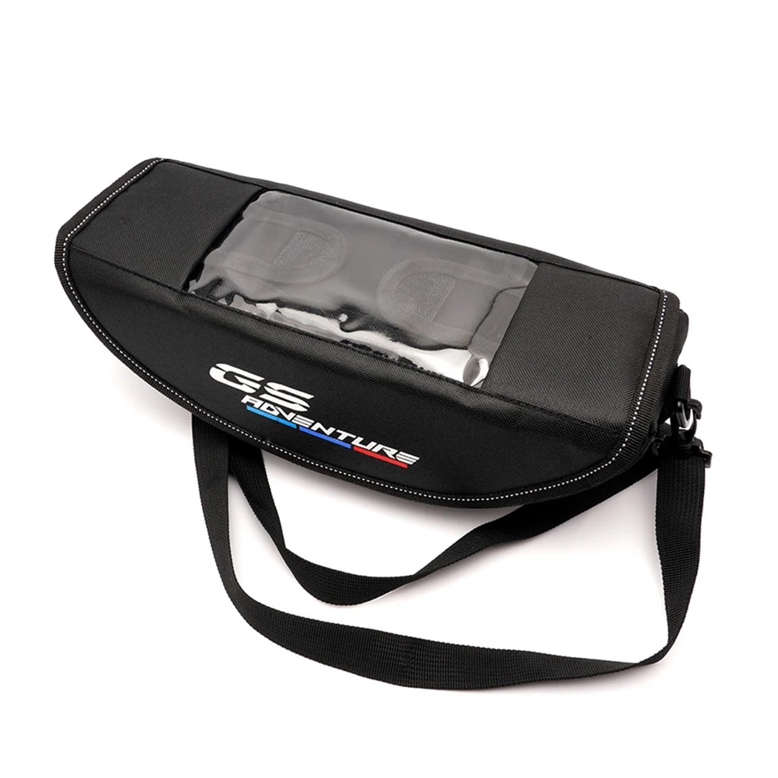 GOKLOA Motocycle Handlebar Bag, wasserdichte Motorrad Len Für BM@&W R1200GS R1250GS ADV Adventure R 1200 1250 GS F750GS F800GS Lenkertasche Navigation Motorradzubehör(GS Logo) von GOKLOA