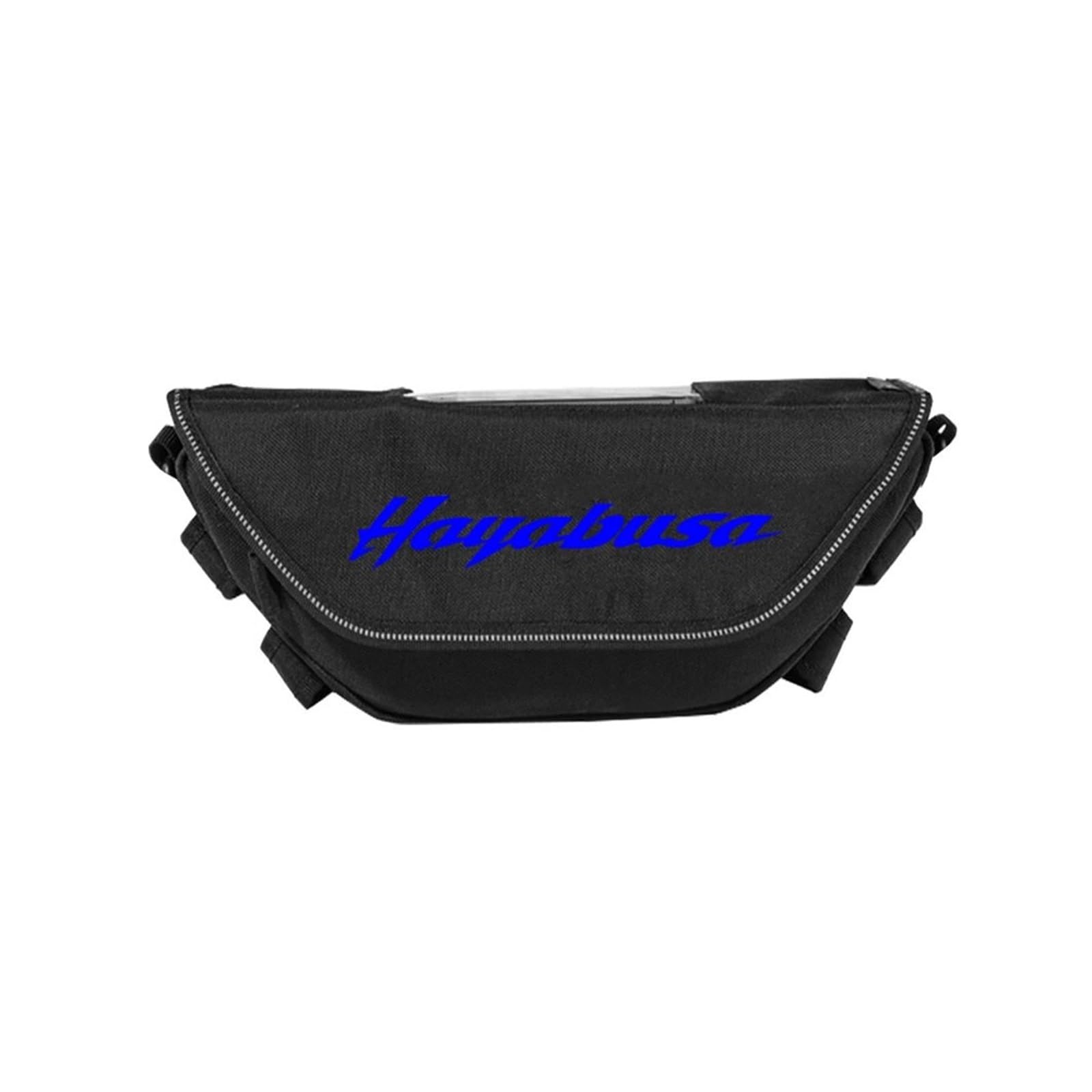 GOKLOA Motocycle Handlebar Bag, wasserdichte Motorrad Len Für HAYABU&SA GSX-R 1300 GSX-R 2007–2021 2022 2023 2024 wasserdichte Motorrad-Lenkertasche Mit Navigationssystem(UU-5) von GOKLOA