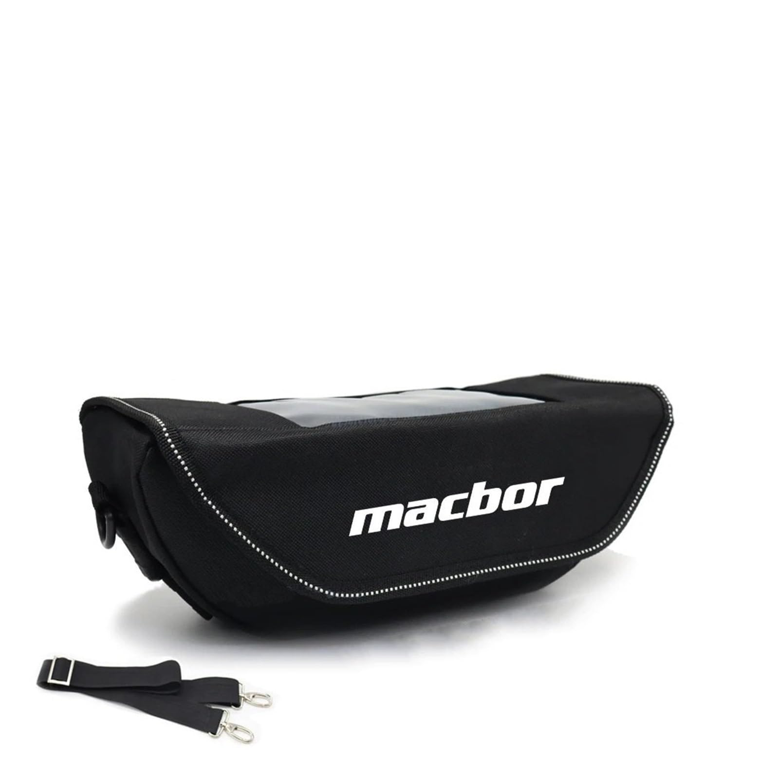 GOKLOA Motocycle Handlebar Bag, wasserdichte Motorrad Len Für Macb&or Montana XR5 Motorrad-Lenkertasche, wasserdichte Lenker-Reise-Navigationstasche von GOKLOA